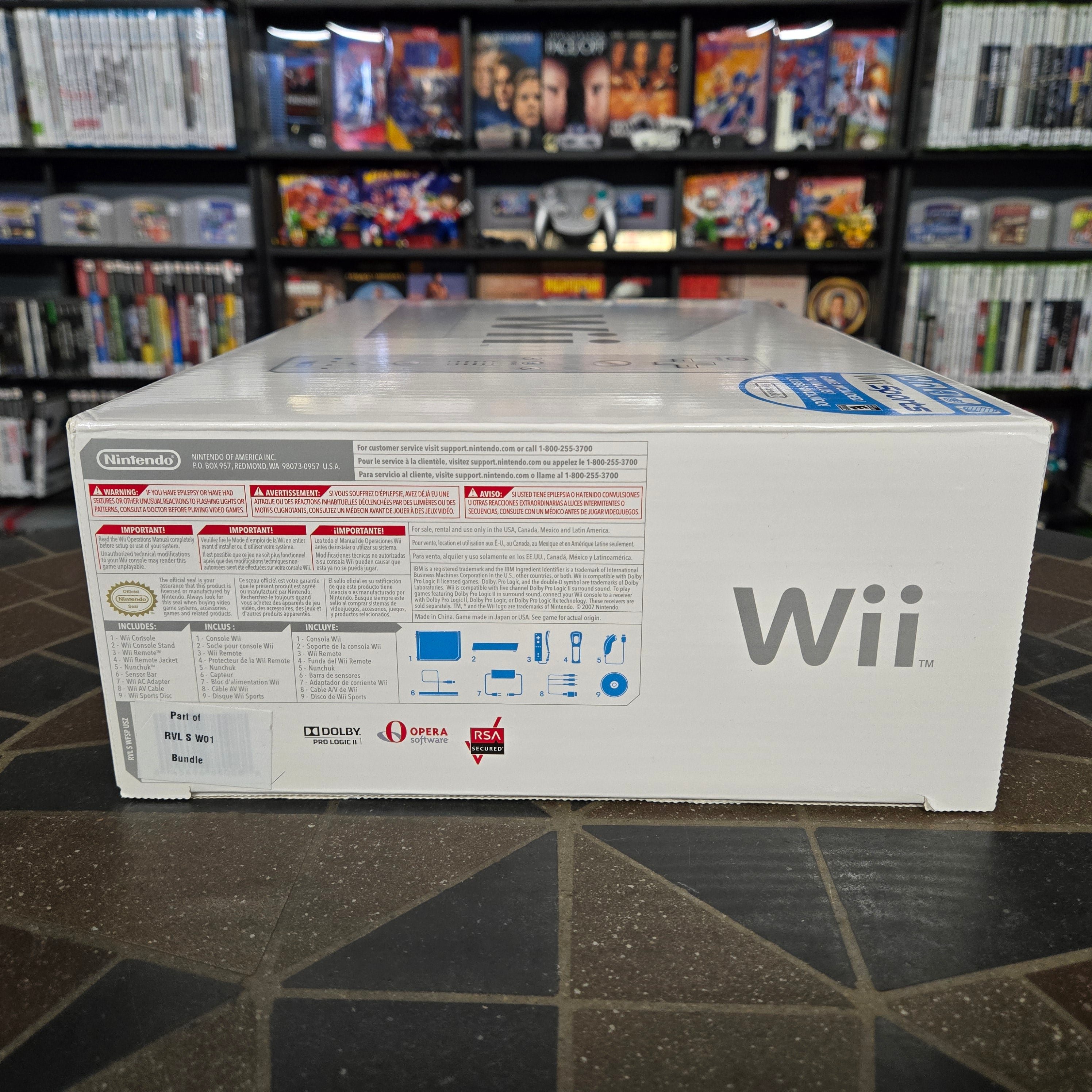 RARE Nintendo Wii Console Sports & Resort Special Value Edition Bundle in Box!