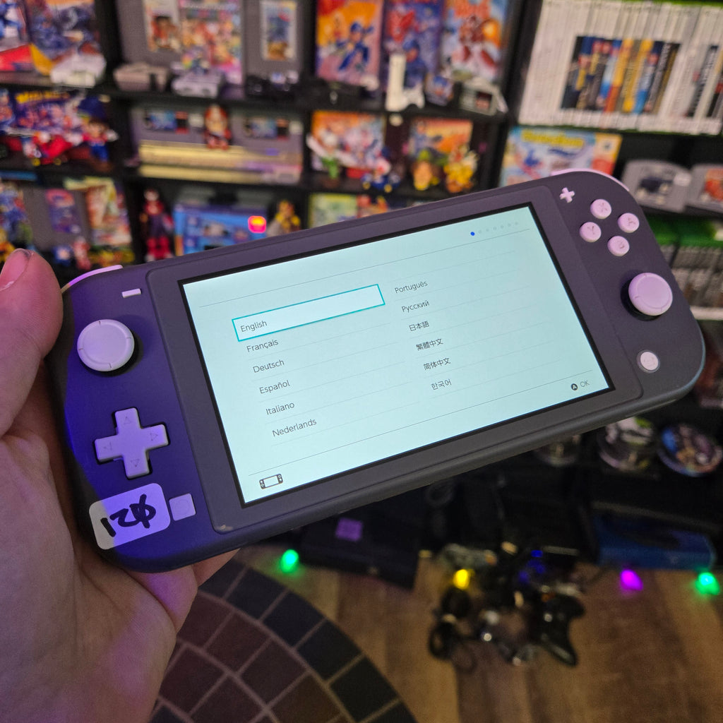 Nintendo Switch Lite Gray Handheld System/Console - Authentic, Cleaned & Tested!