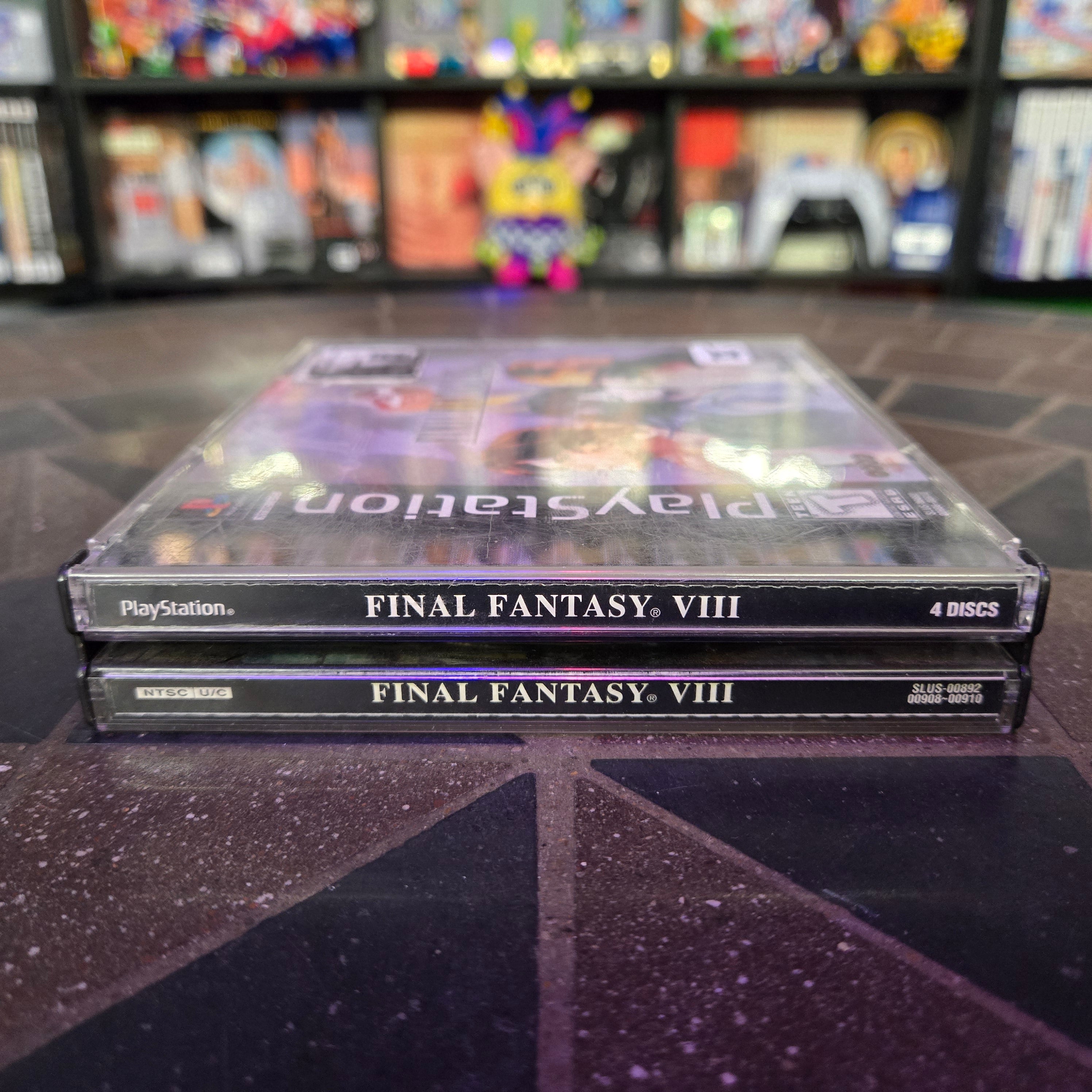Final Fantasy VIII (Sony PlayStation 1, 1999) PS1 Complete CIB w/ Both Manuals!