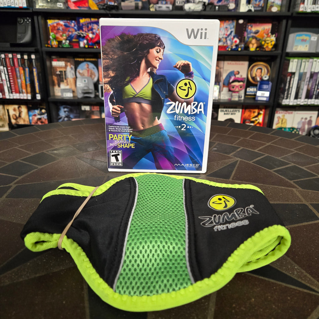 Zumba Fitness 2 Game Complete & Fitness Belt! Nintendo Wii Strap
