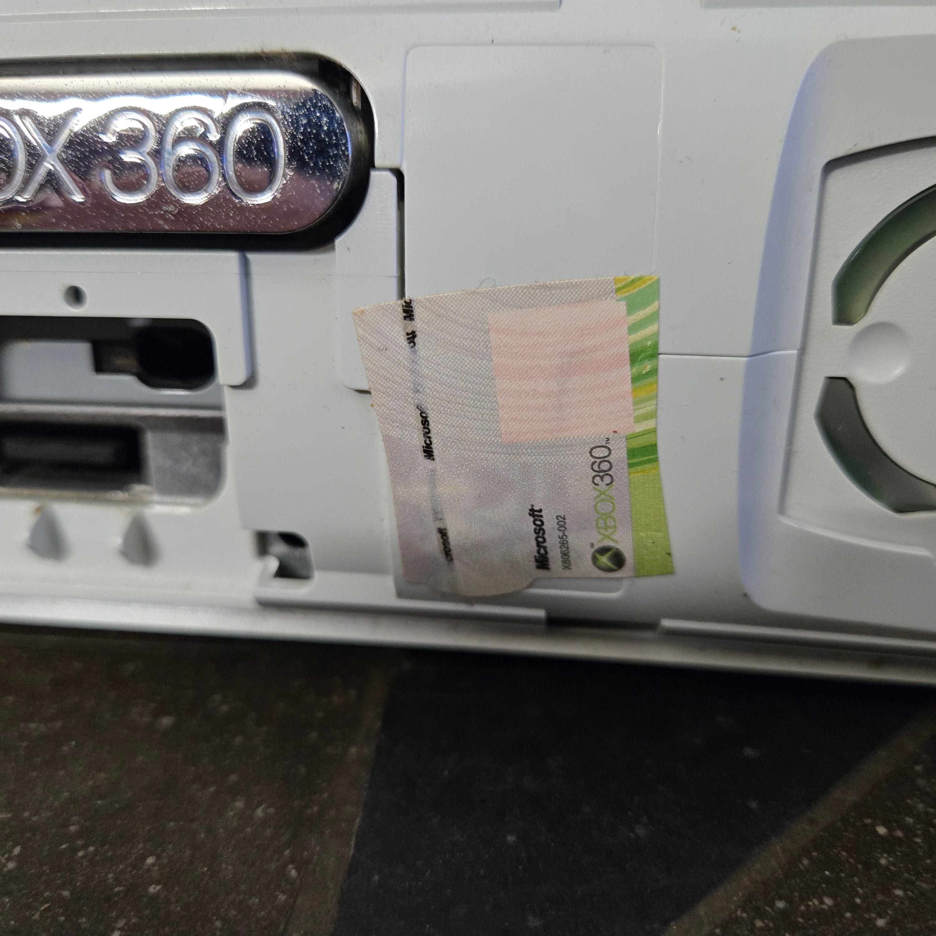 Microsoft OG Xbox 360 20GB White Console, Controller & Cords - TESTED & RESET!