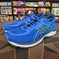 Asics Gel-Pursue Shoes Mens Size 9 Blue White Neon Road Track Running T809N.