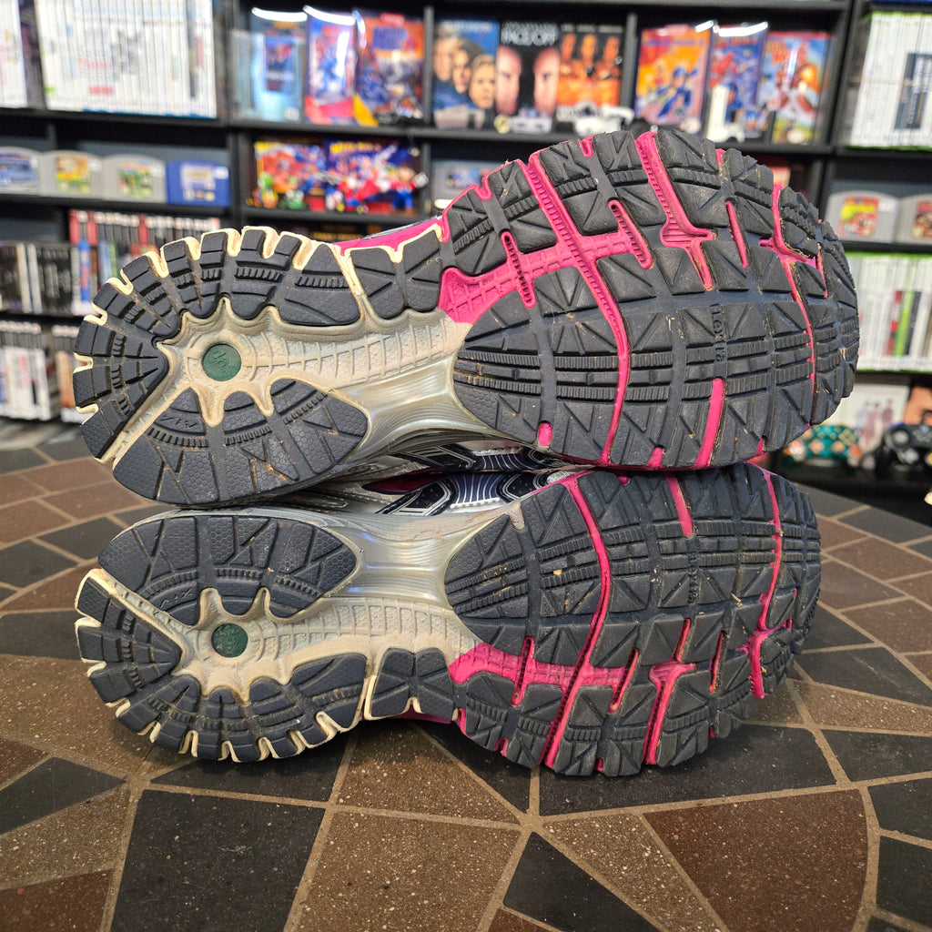 Brooks - Adrenaline GTS-14 Women's Running Shoes White-Navy-Fuchsia Size 8