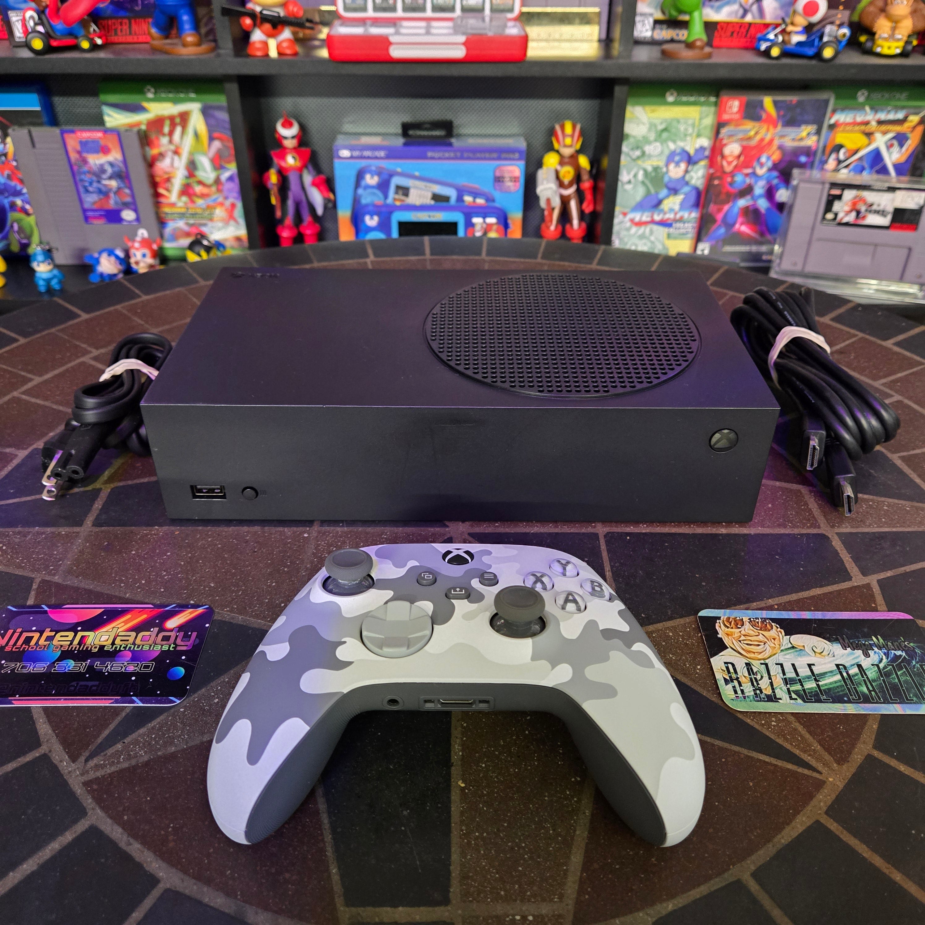 Microsoft Xbox Series S 1TB SSD Game Console Carbon Matte Black Cleaned & Tested