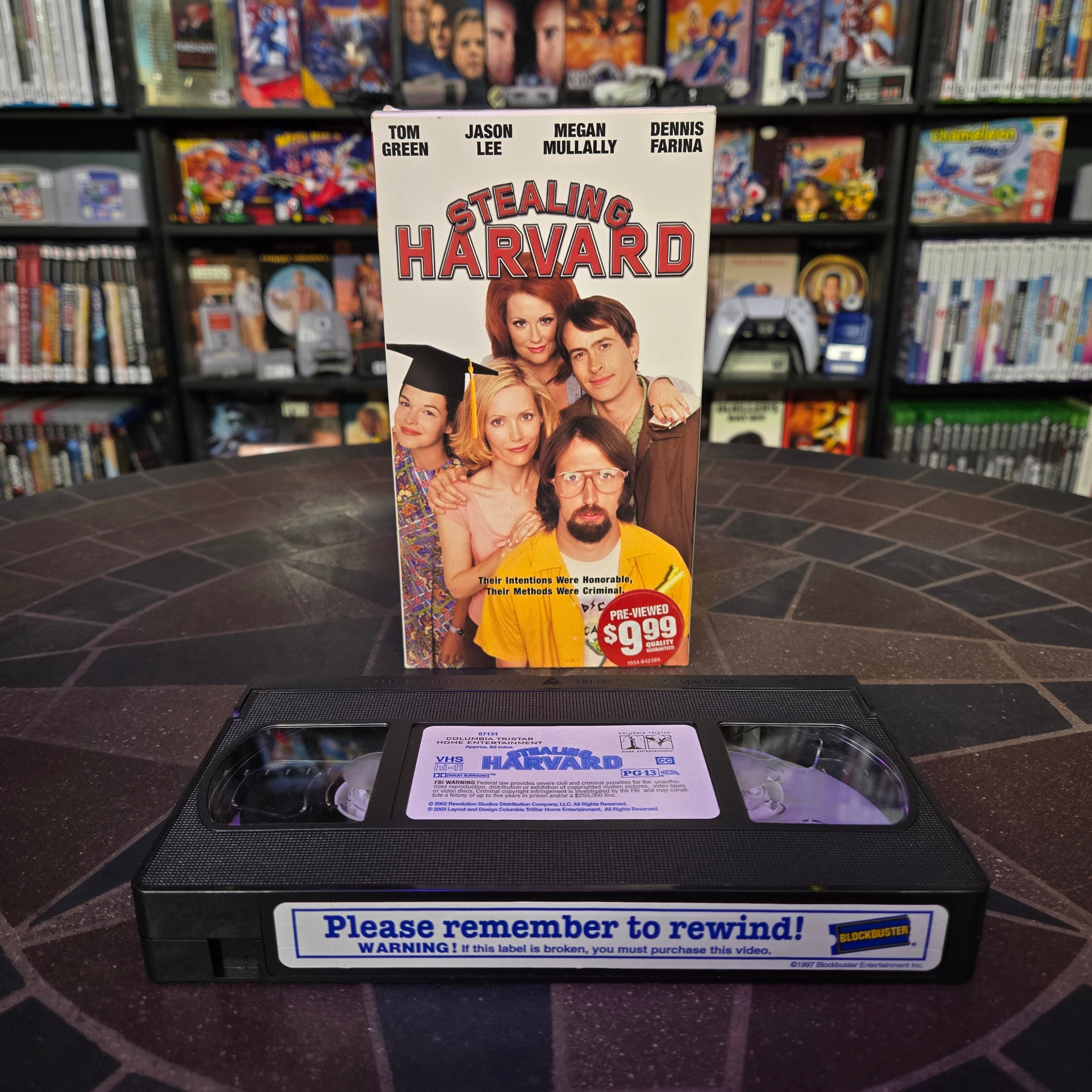 Stealing Harvard (VHS, 2002) Tom Green - Authentic, Cleaned & Tested!