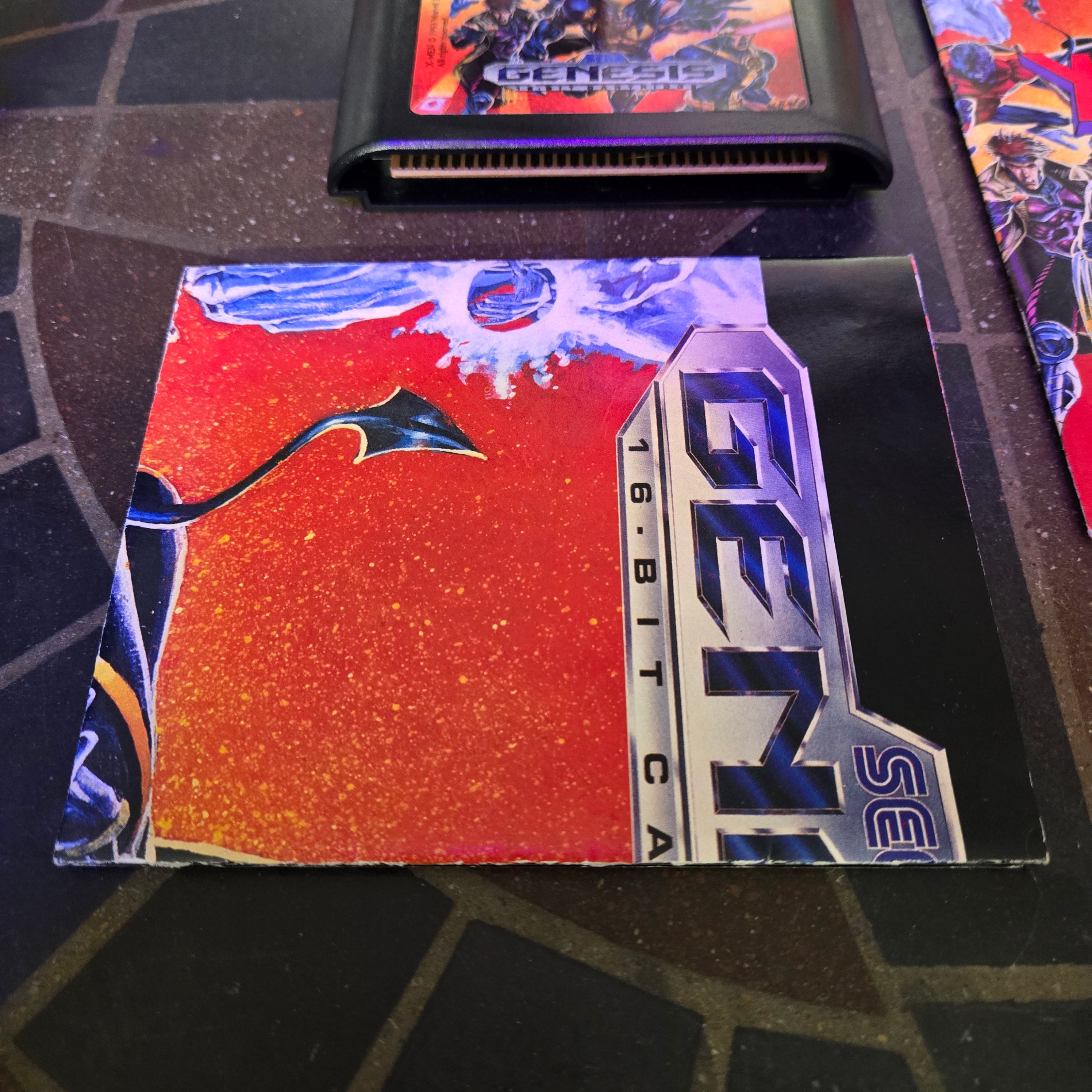 X-Men (Sega Genesis, 1993) Complete CIB w/ Poster - VERY NICE SHAPE!