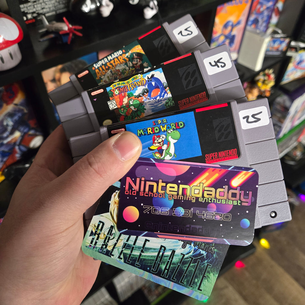 Super Mario World, 2: Yoshi's Island & All-Stars (Super Nintendo SNES) TESTED