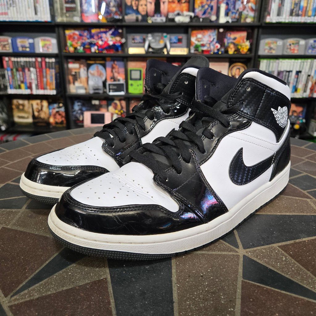 Men's Size 13 - Nike Jordan 1 Mid Carbon Fiber All Star - DD1649-001 GOOD SHAPE!