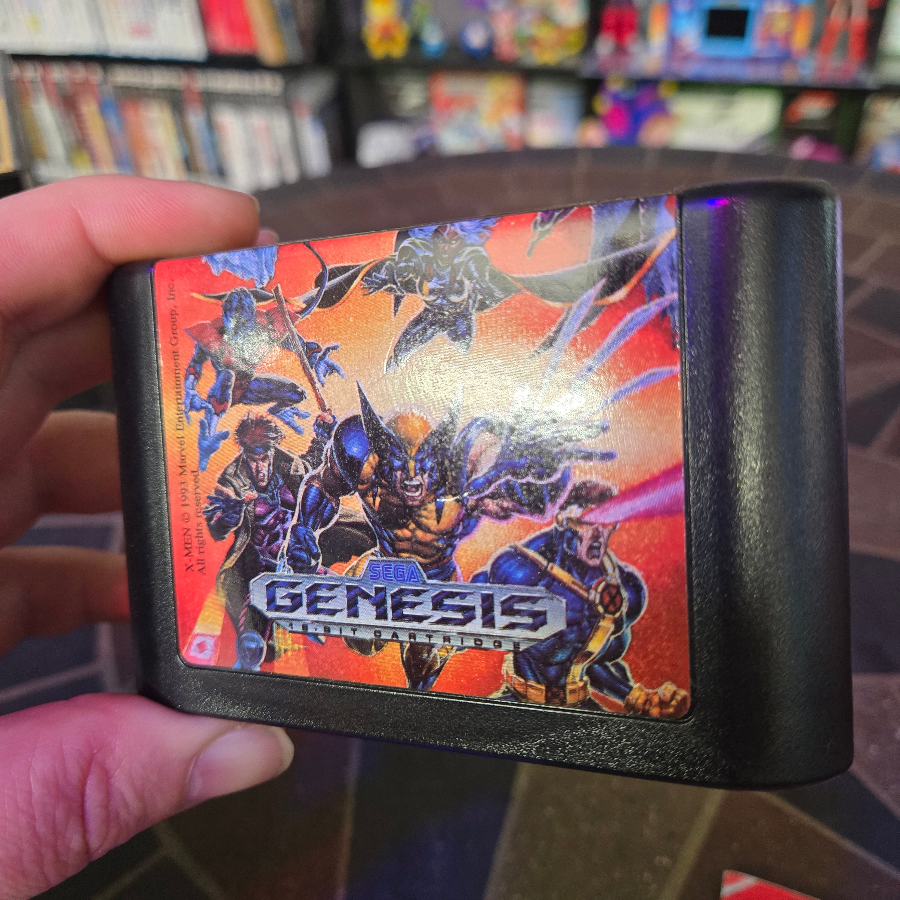 X-Men (Sega Genesis, 1993) Complete CIB w/ Poster - VERY NICE SHAPE!