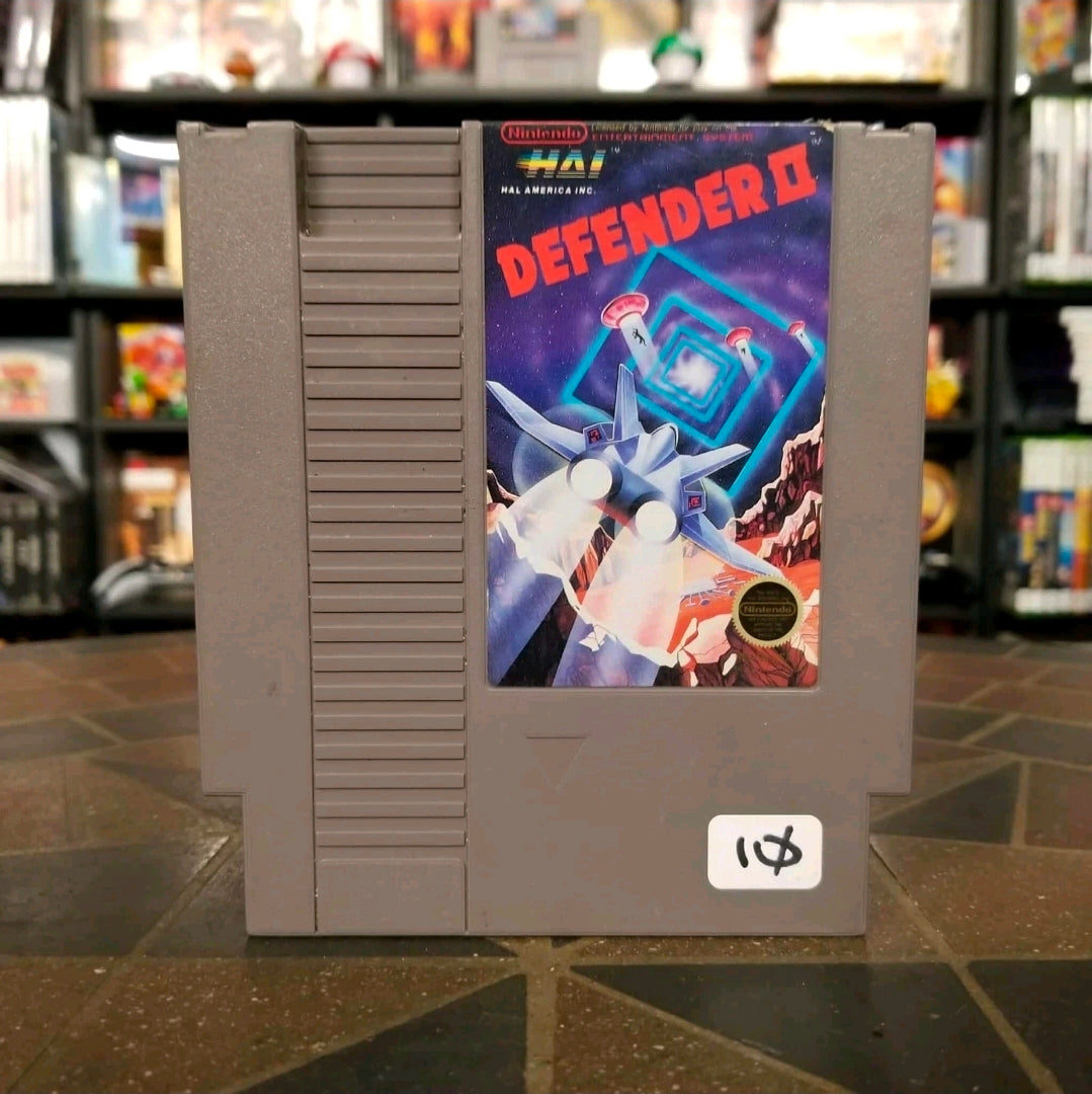 Defender II (Nintendo NES, 1988) Authentic, Cleaned & Tested!