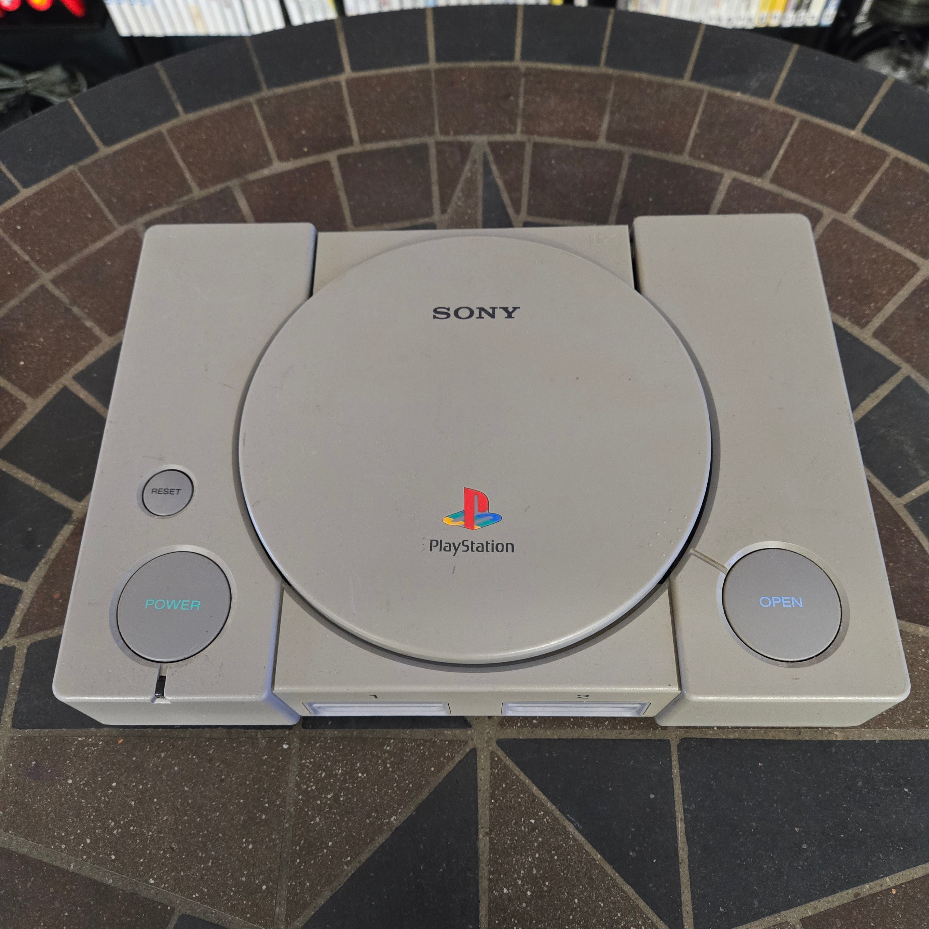 Sony PlayStation 1 PS1 Console SCPH-9001, Controller & Cords - CLEANED & TESTED!