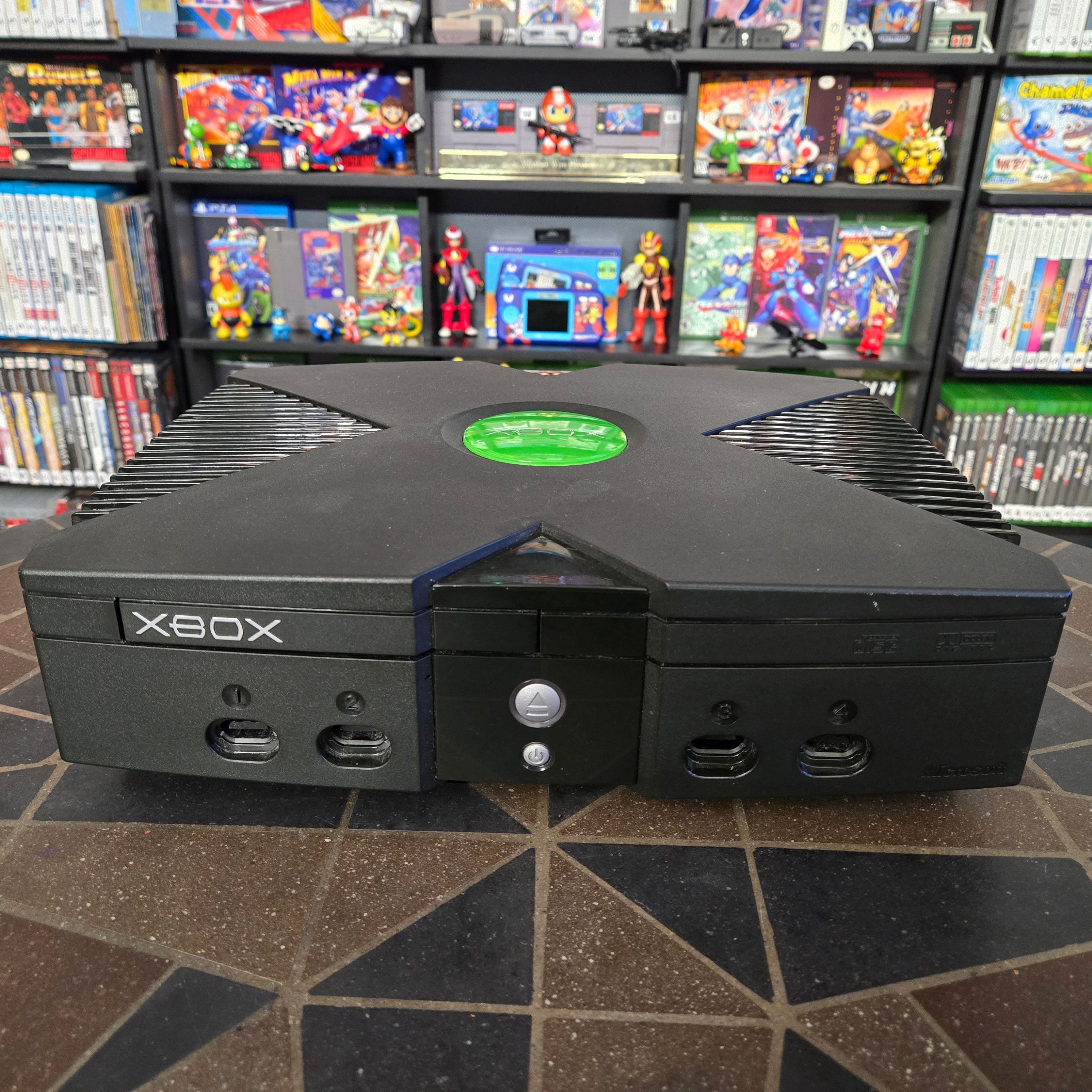 Microsoft Original OG Xbox Console, Official S Controller & Cords - TESTED!