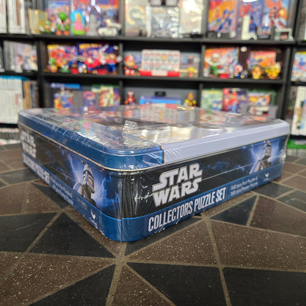 Star Wars Collectors Puzzles Set Tin 500 pcs Foil & 300 pcs Darth Vader Poster