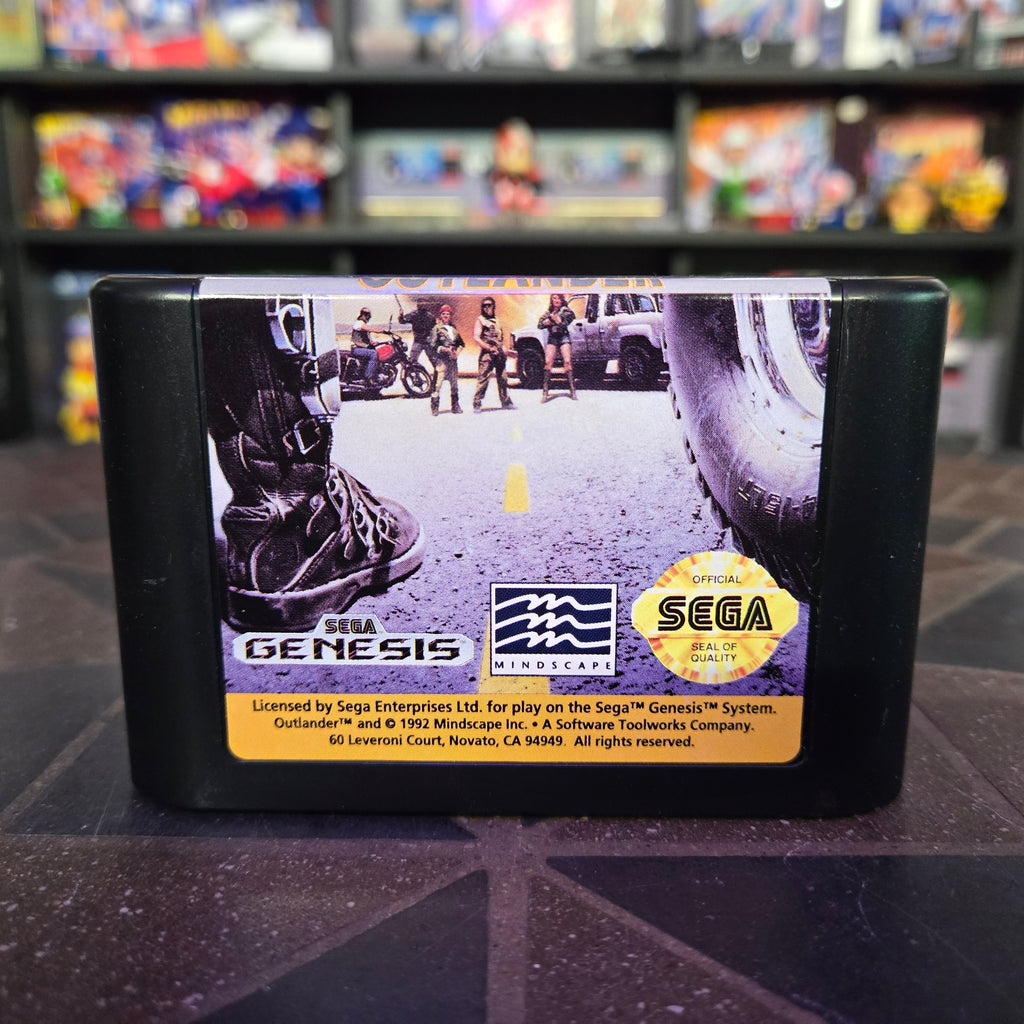 Outlander (Sega Genesis, 1992) Complete CIB - VERY NICE SHAPE!