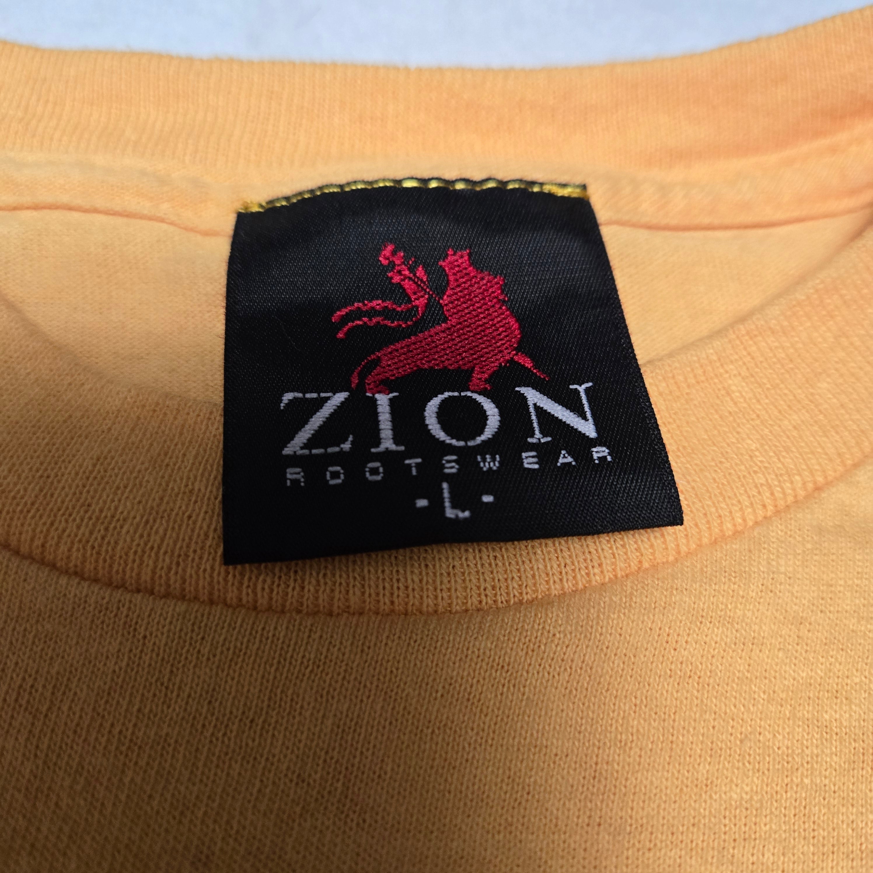 Y2K 2010 Bob Marley Shirt Natural Mystic Reggae Men's Zion Rootswear Large L