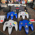 Nintendo 64 N64 Console, 4 Official Controllers, Expansion Pak, Mario Kart, More