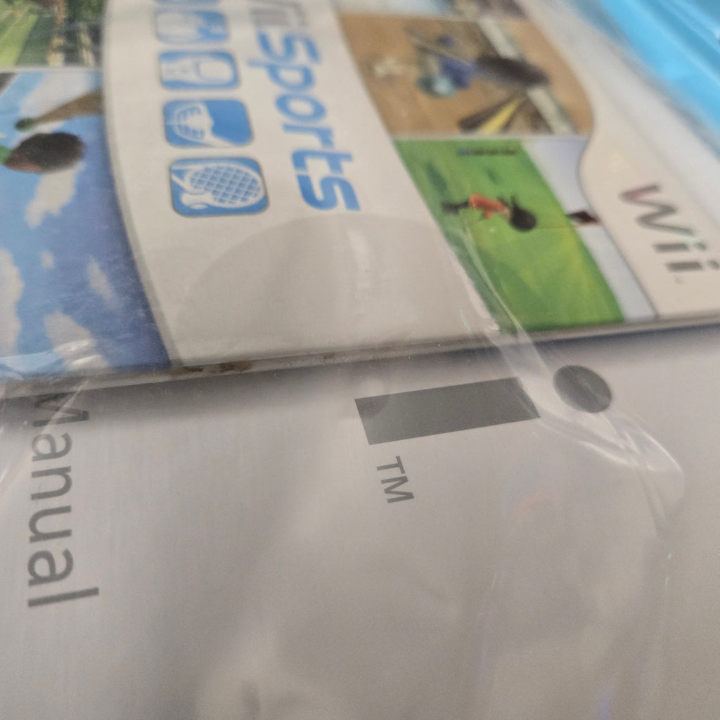 Nintendo Wii White System - NEW IN OPEN BOX w/ Wii Sports SEALED - FACTORY WRAPS