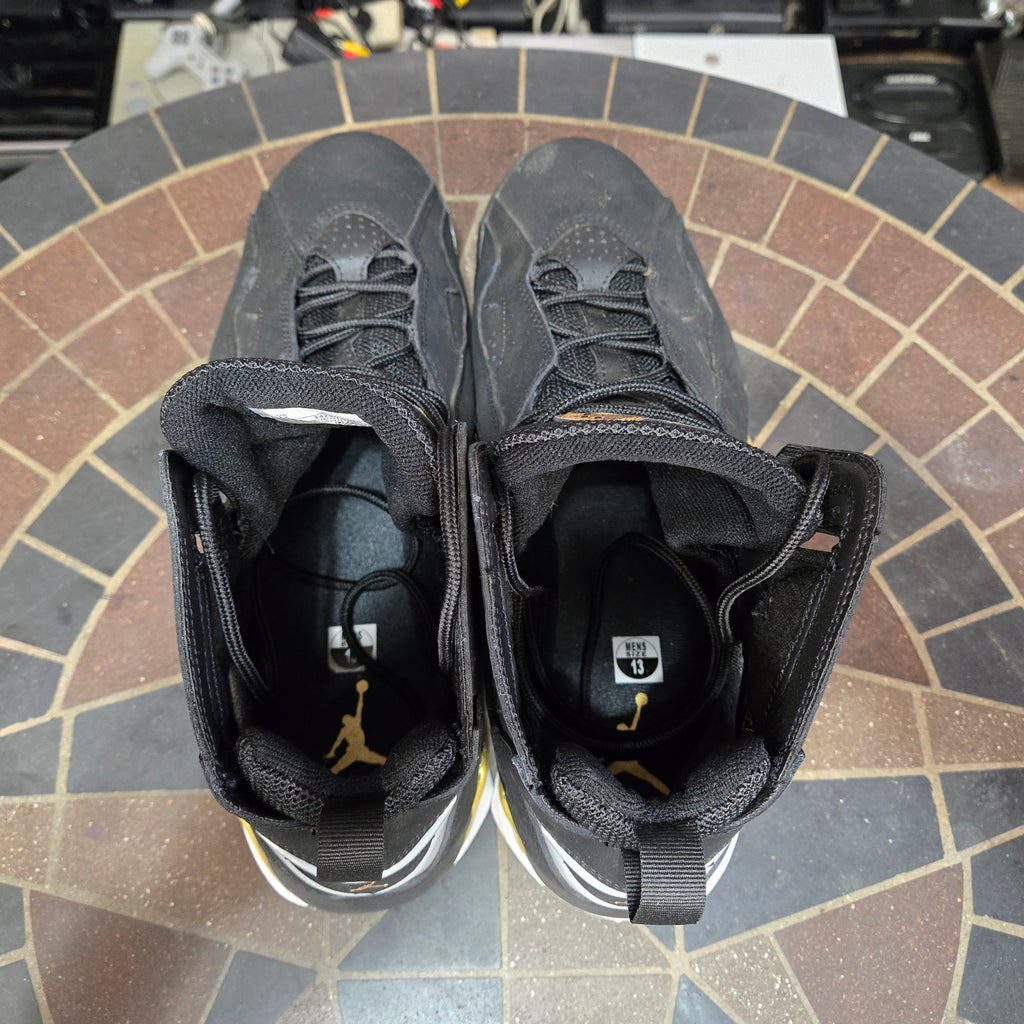 Size 13 - Air Jordan True Flight Black Metallic Gold in Nice Shape w/ OG Box!