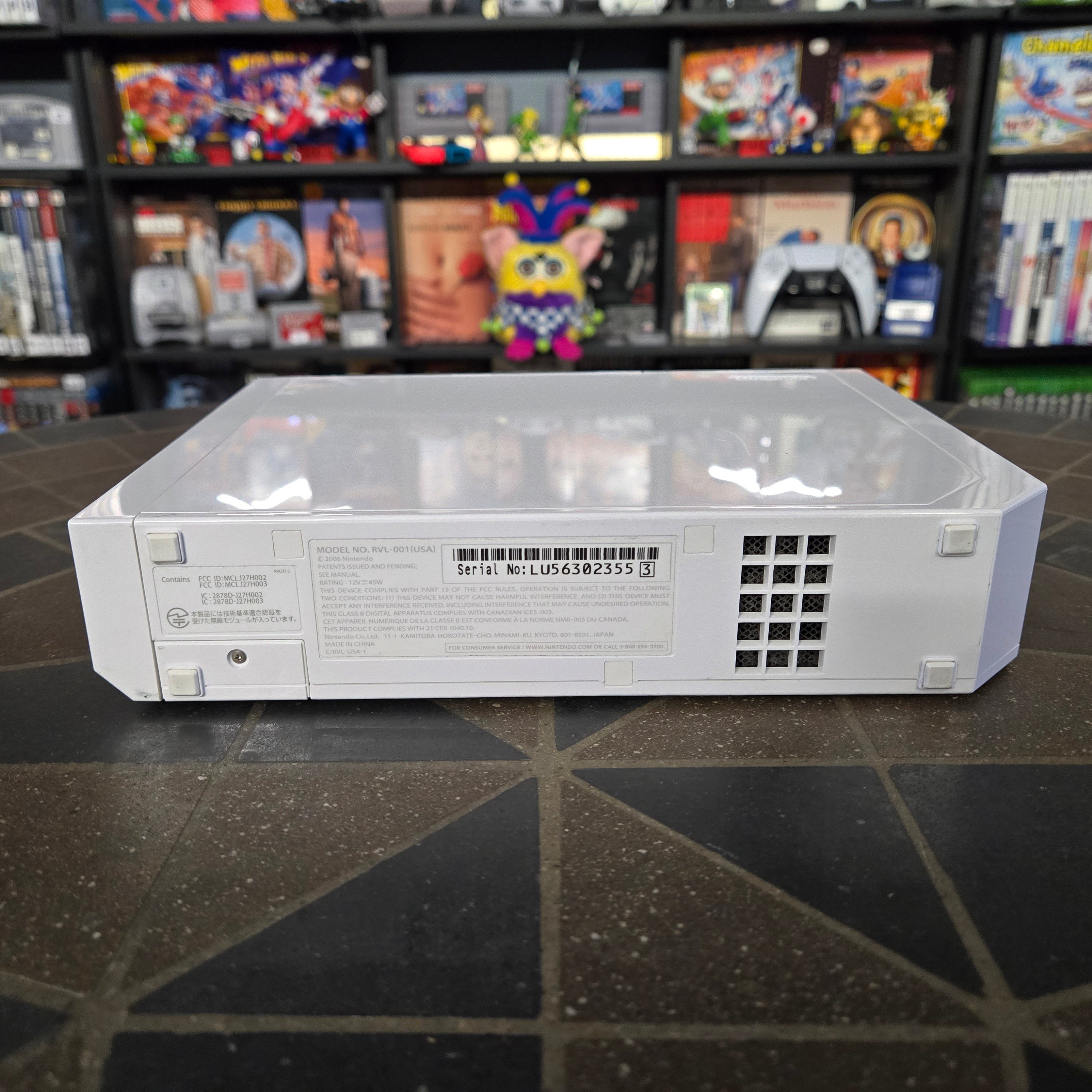 Nintendo Wii Console White, Cords, Controller & Nunchuk Cleaned, Tested & Reset