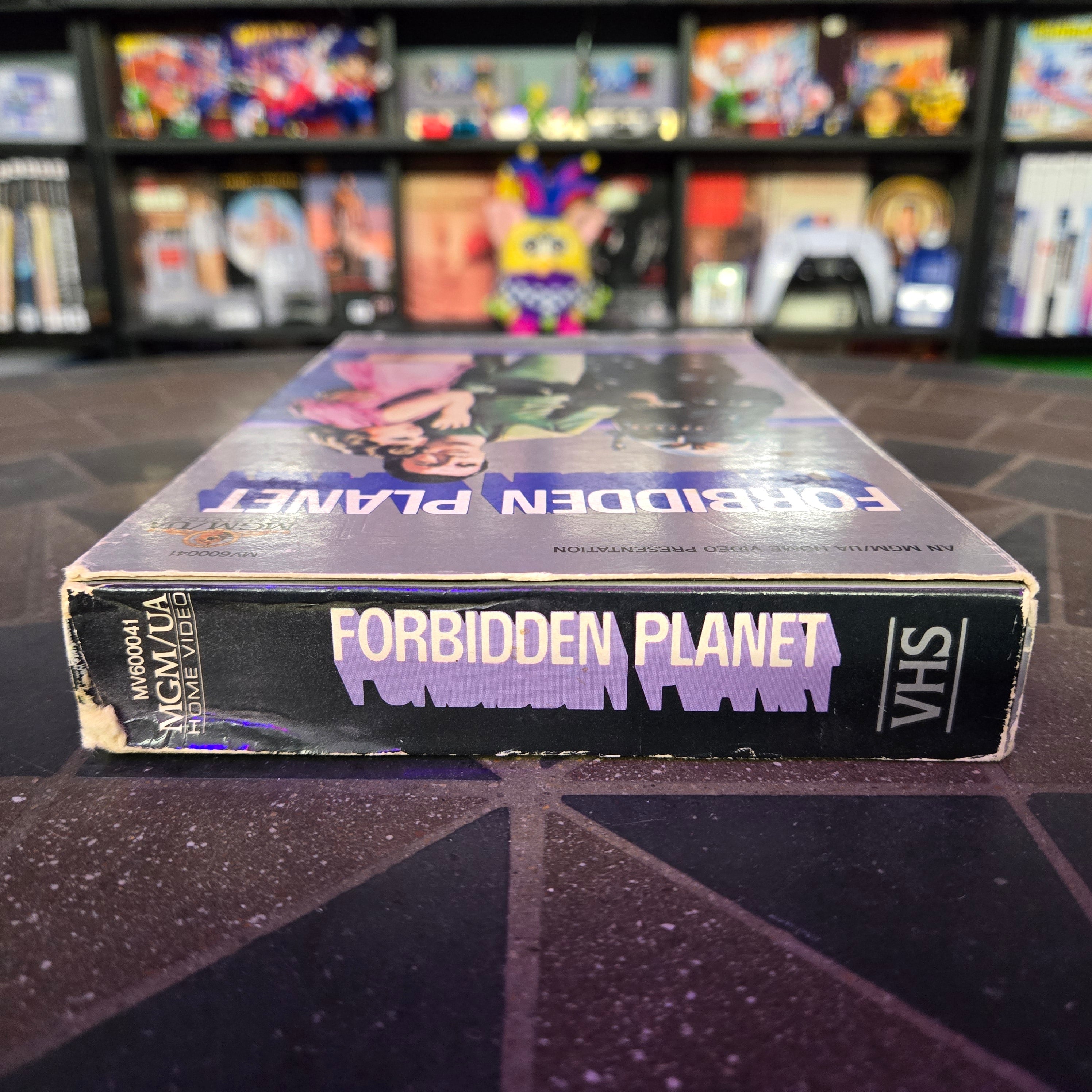 Forbidden Planet VHS 1956 Big Box Leslie Nielsen Anne Francis Sci-Fi