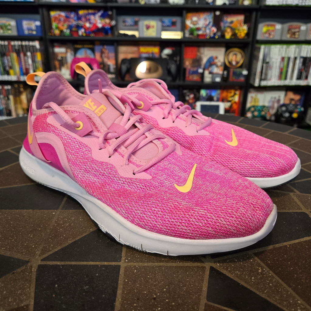 Women’s Size 10.5 Nike Flex Trainer Womens Training Shoes Pink AQ7491-600