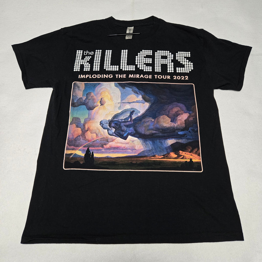The Killers Imploding The Mirage Tour Johnny Marr 2022 RARE Both Sides Medium M