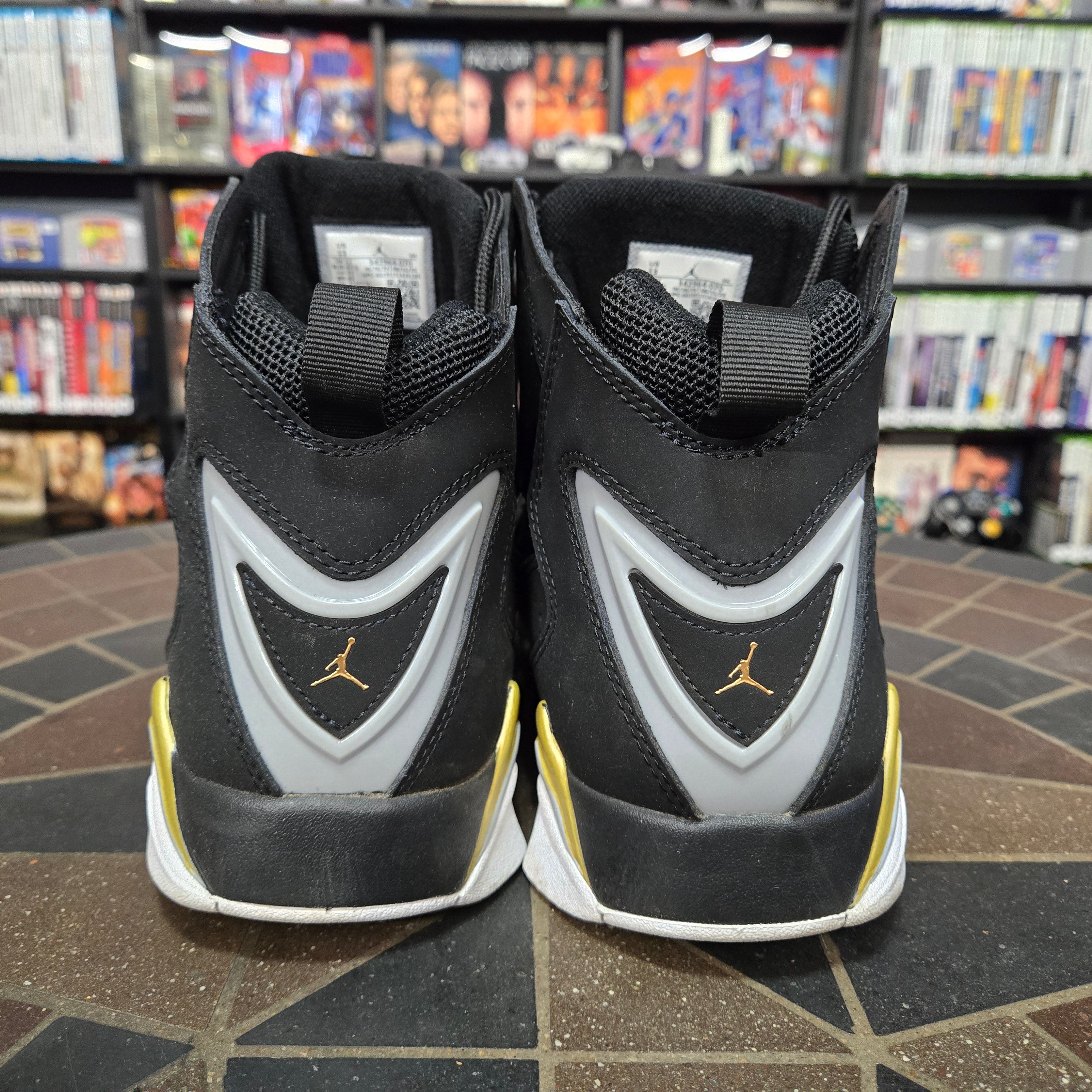 Size 13 - Air Jordan True Flight Black Metallic Gold in Nice Shape w/ OG Box!