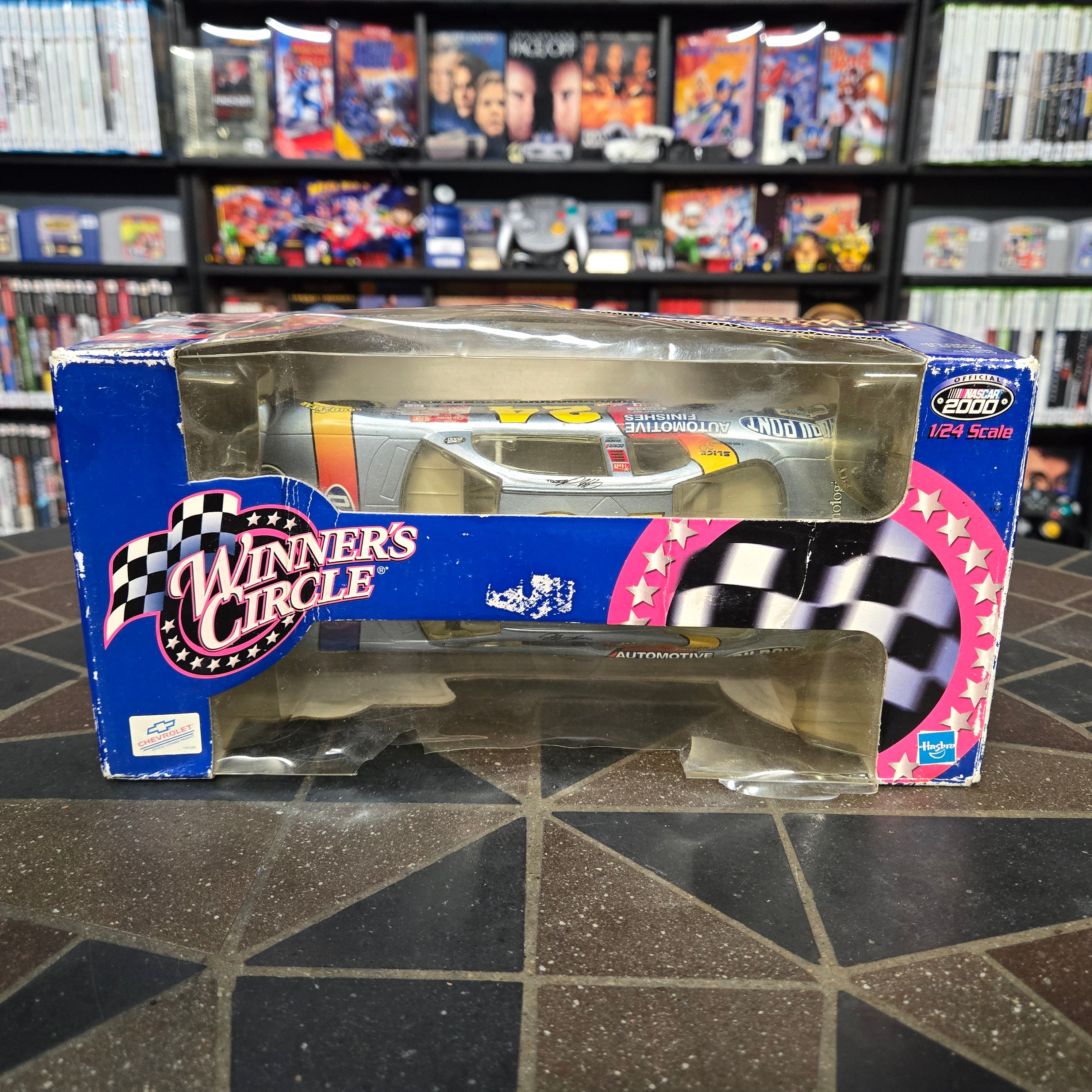 Winner's Circle Jeff Gordon Silver Monte Carlo 2000 Hasbro Sealed 1:24