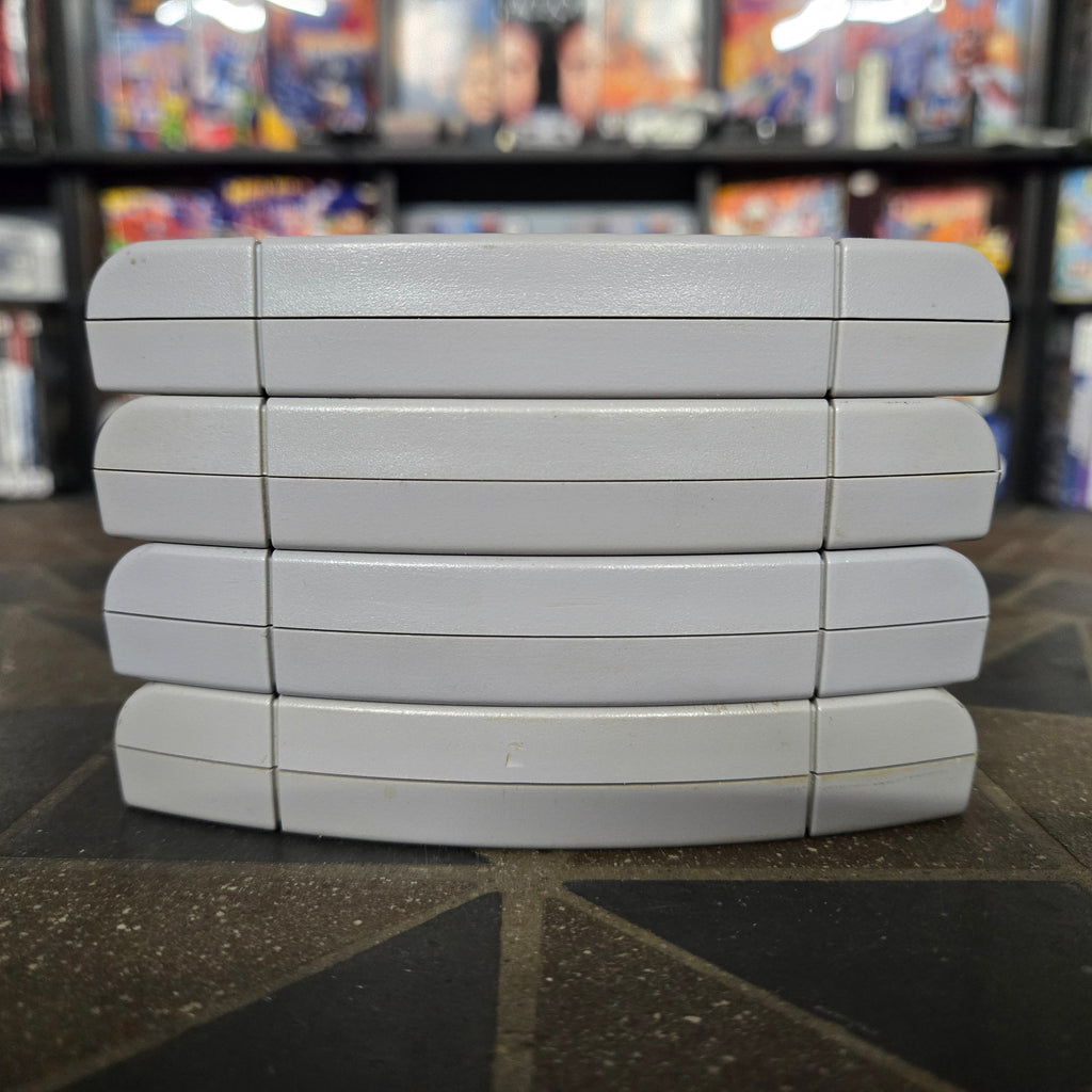 Lot of 4 Nintendo 64 N64 Games: NFL Blitz Mickey Speedway Wave Race Pilotwings