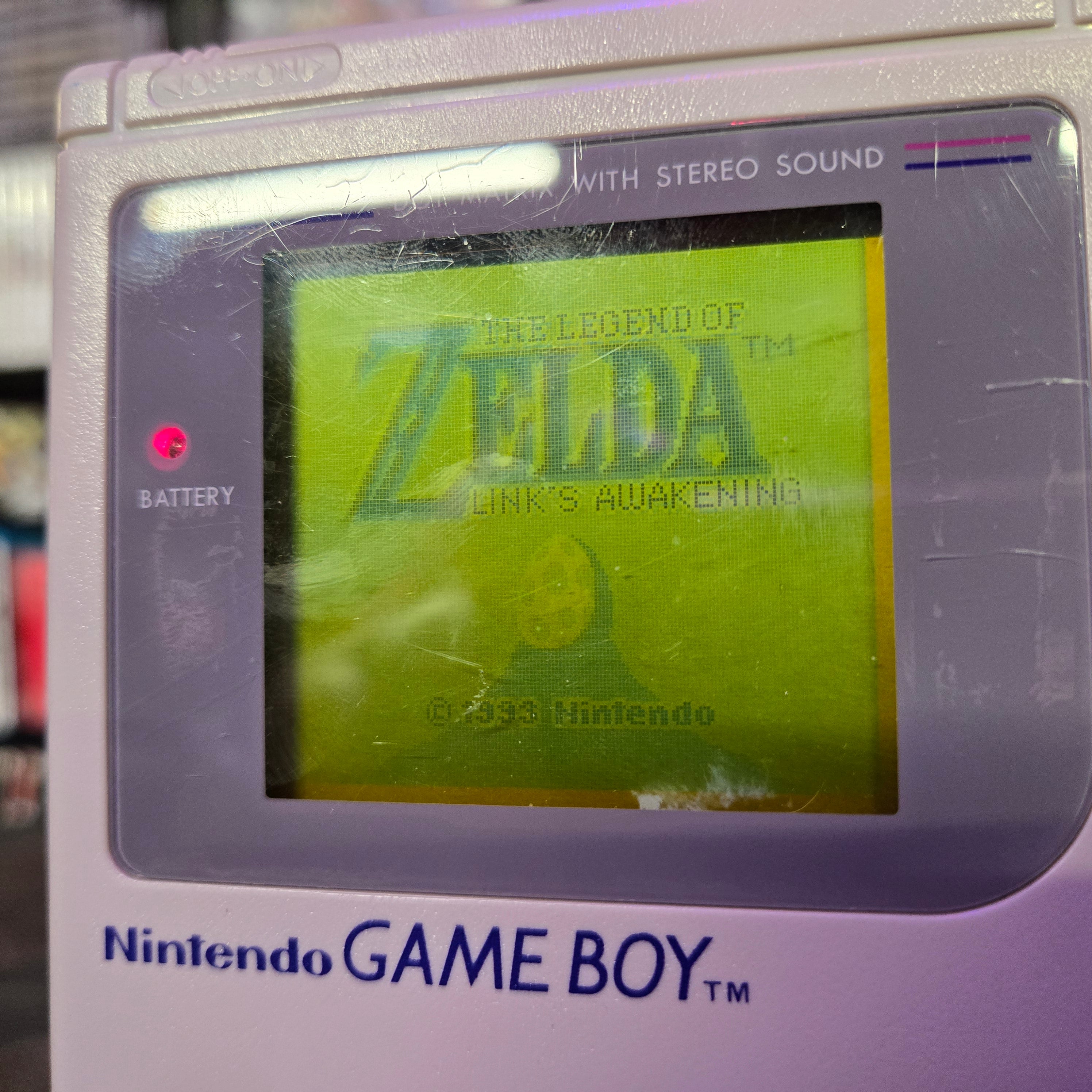 Nintendo Game Boy Launch Edition Handheld System - Gray - Tested Working 100%!