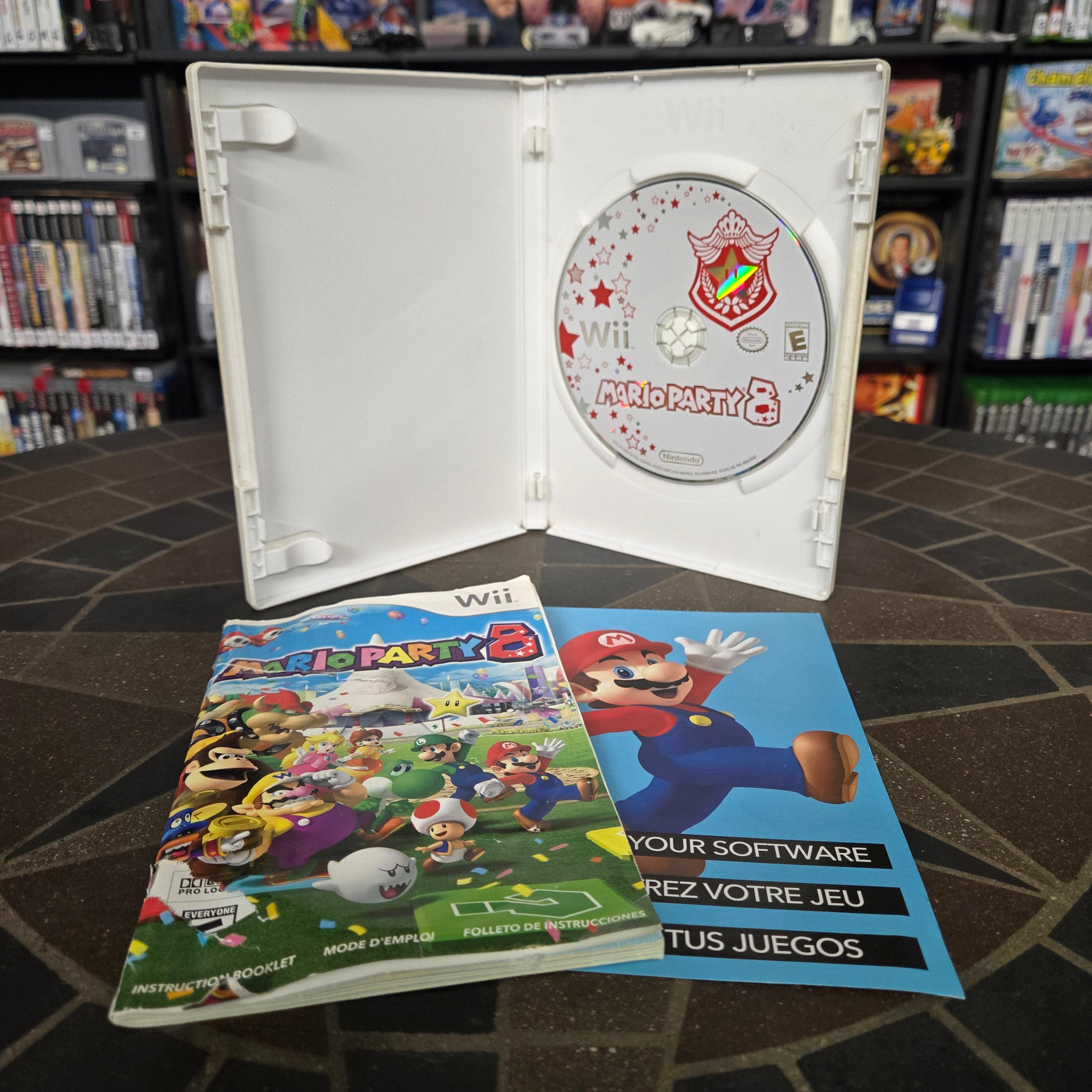 Mario Party 8 & 9 (Nintendo Wii) Authentic, Cleaned & Tested!