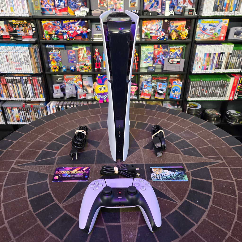 Sony PlayStation 5 PS5 Slim Digital Edition Console/System, Controller & Cords