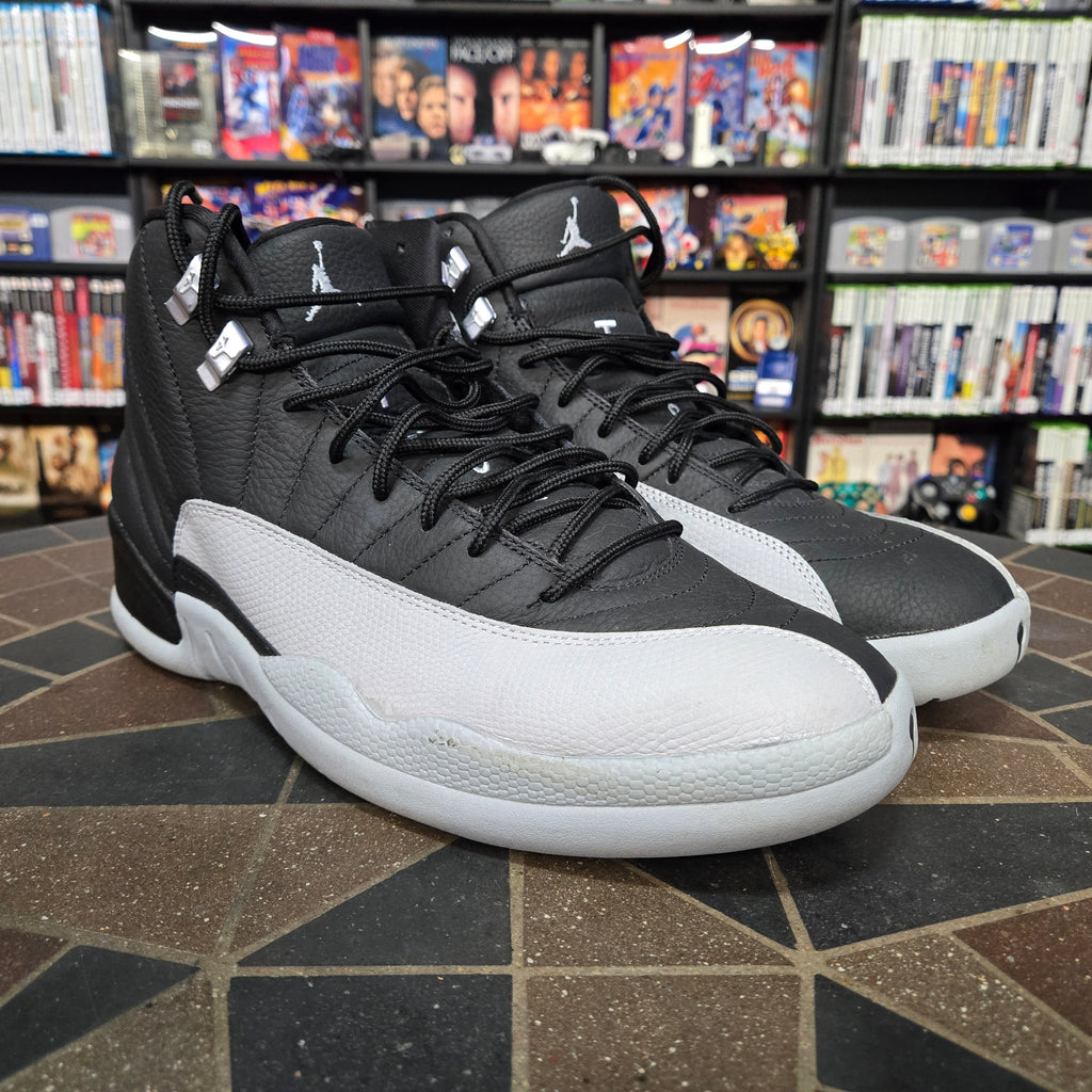 Nike Air Jordan 12 Retro Barrons 2024 Grey/Black Size 13 CT8013-010 Nice Shape!
