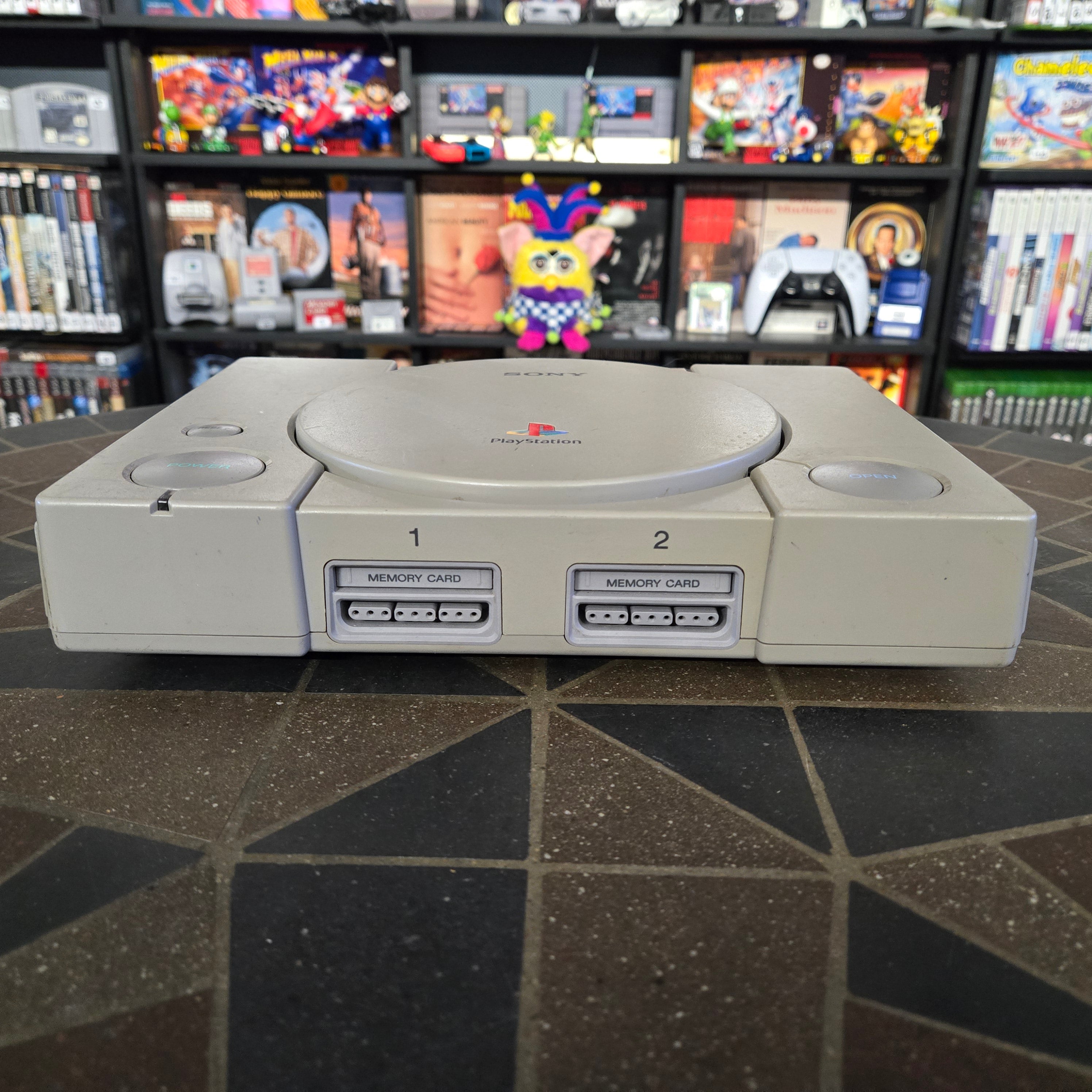 Sony PlayStation 1 PS1 Console SCPH-9001, Controller & Cords - CLEANED & TESTED!