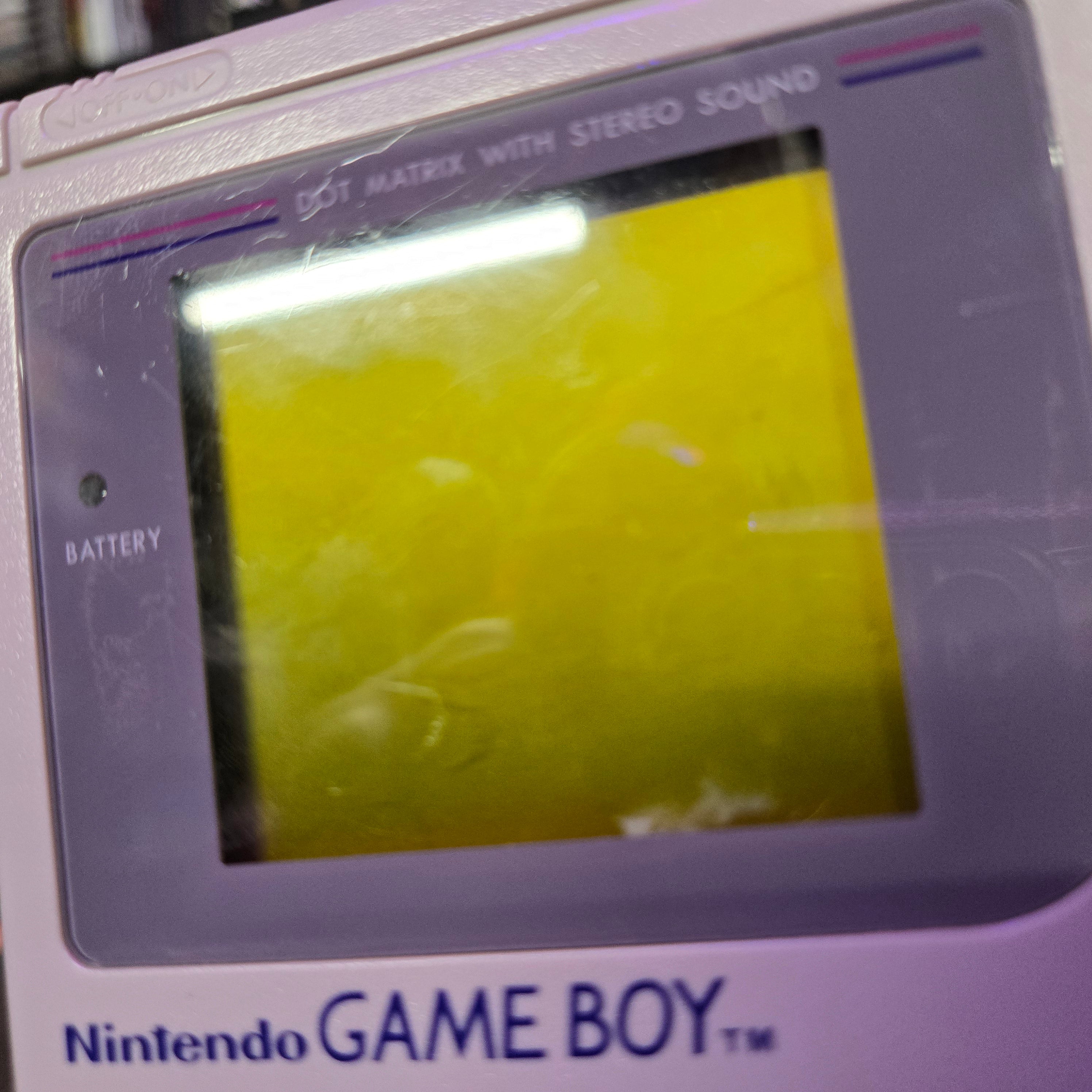 Nintendo Game Boy Launch Edition Handheld System - Gray - Tested Working 100%!