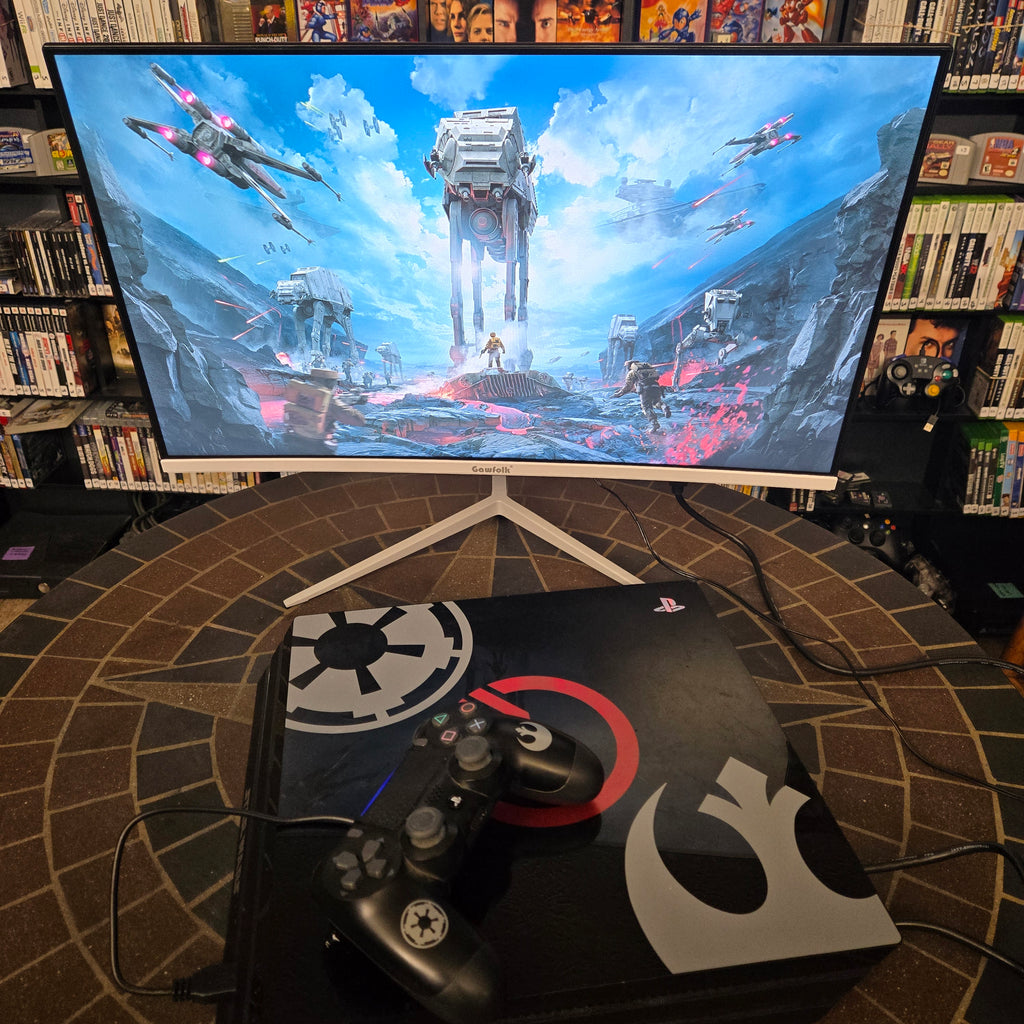 Sony PlayStation 4 PS4 Pro 1TB Star Wars Battlefront 2 Edition Console Bundle