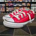 Converse Chuck Taylor Sneakers Youth 13 Red Canvas Low Top All Star A01700F Shoe