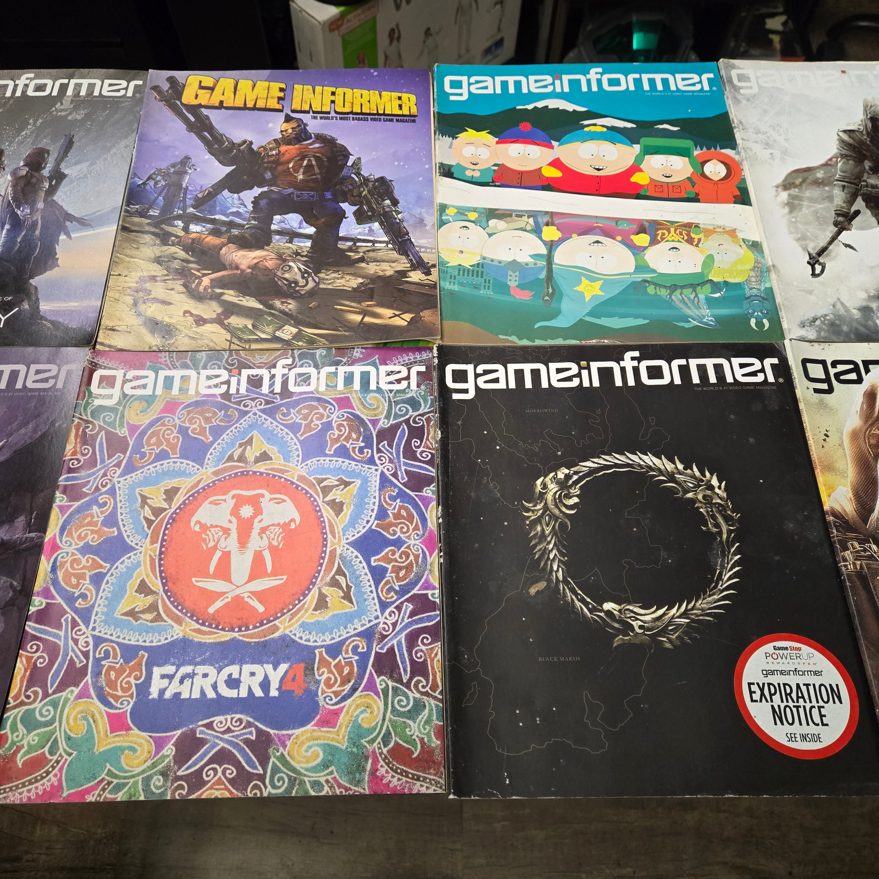 Lot of 28 GameInformer GameStop Game Magazines - PlayStation 3 PS3 Xbox 360 Era!