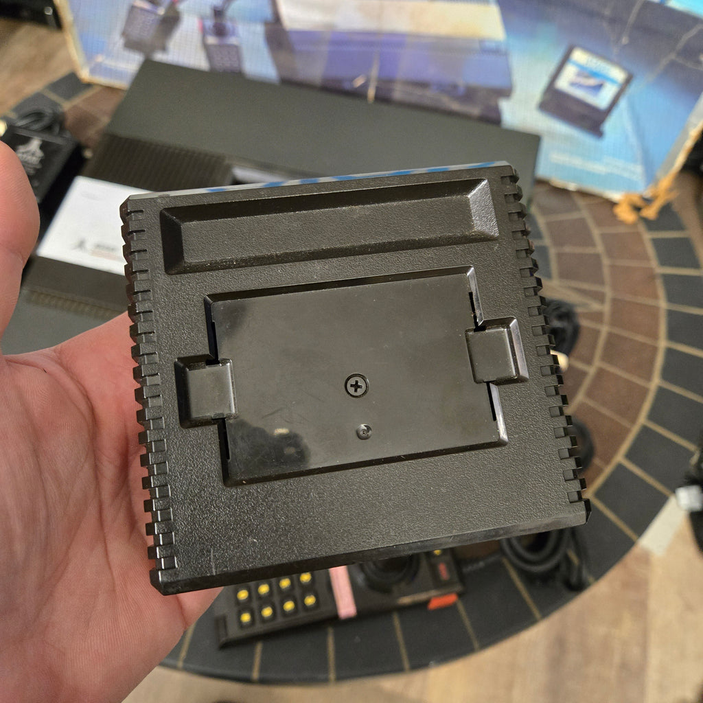 Atari 5200 Console, Controllers, Power Cord, TV Adapter, Pac-Man & Original Box!