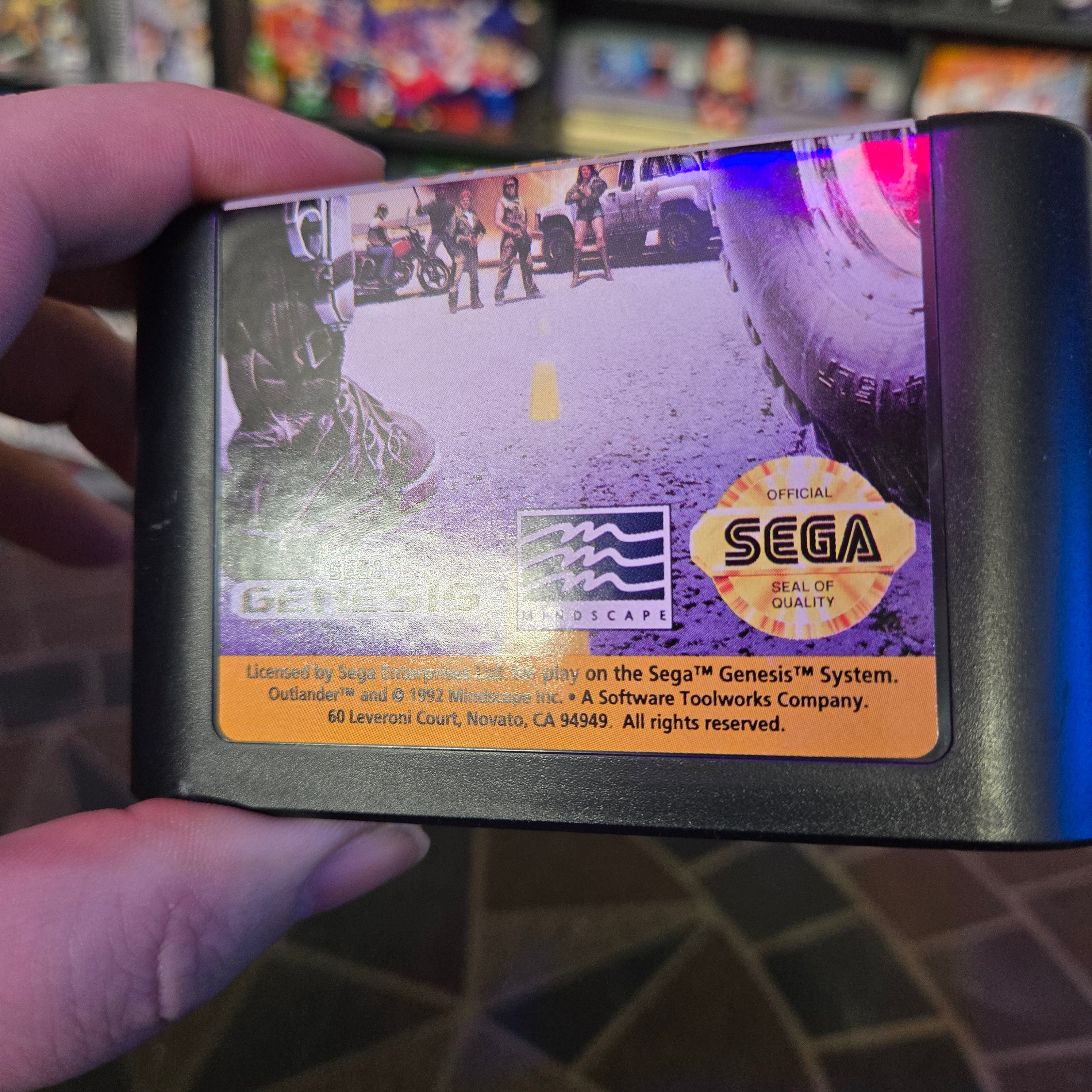 Outlander (Sega Genesis, 1992) Complete CIB - VERY NICE SHAPE!