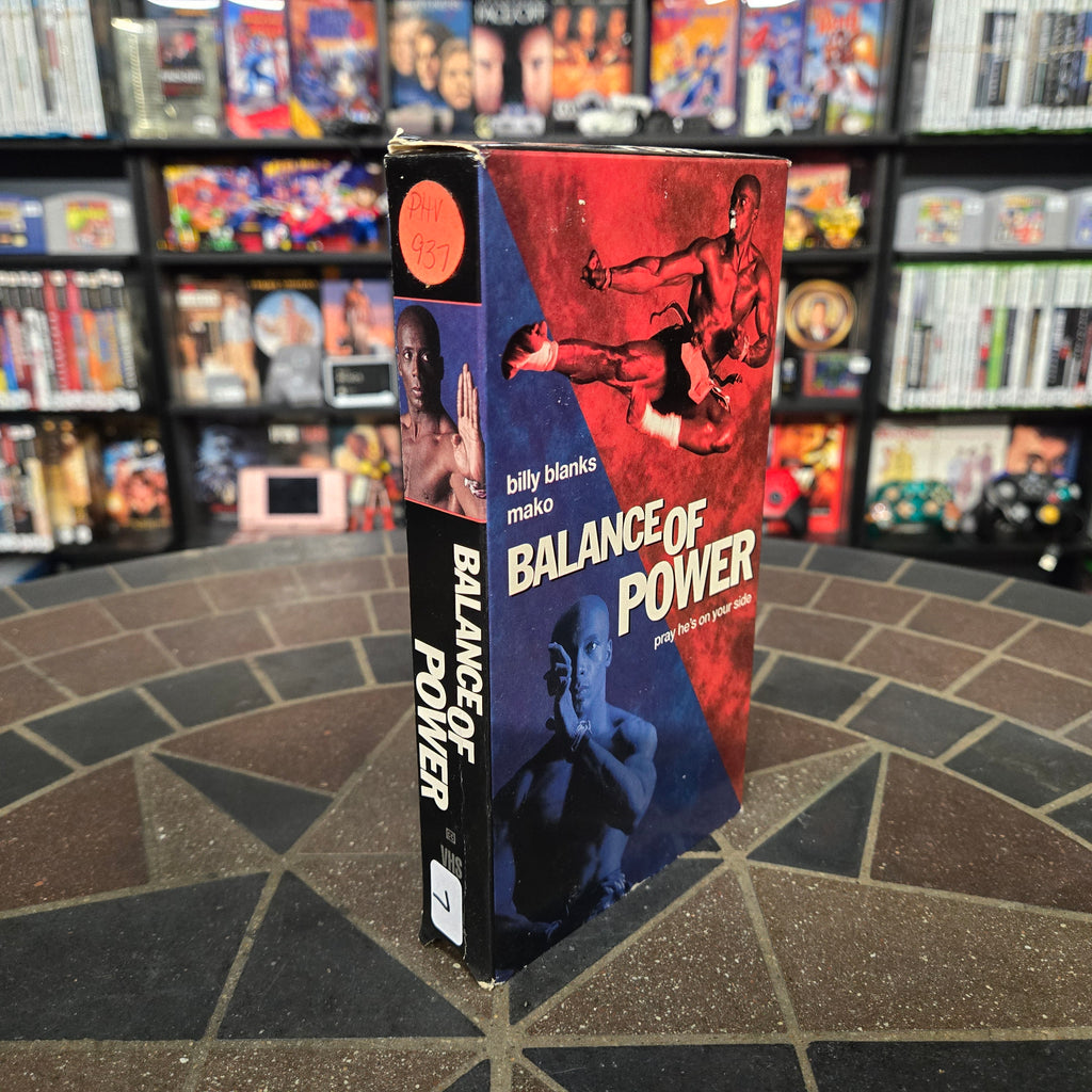 Balance of Power (VHS, 1997) Billy Blanks Authentic, Cleaned & Tested!