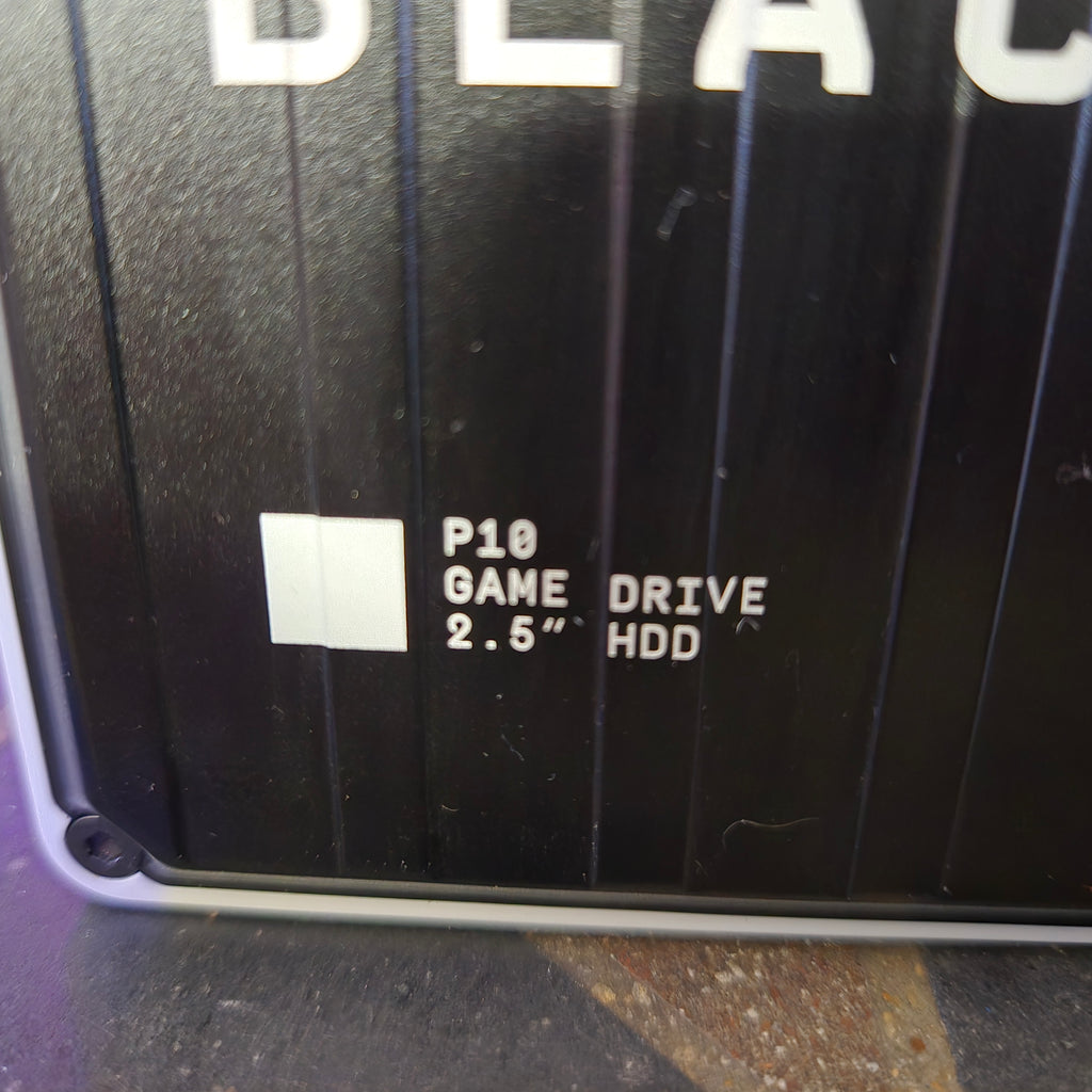 Western Digital WD XBox Game Drive P10 2TB Tested & Working UA42225 Tested Reset