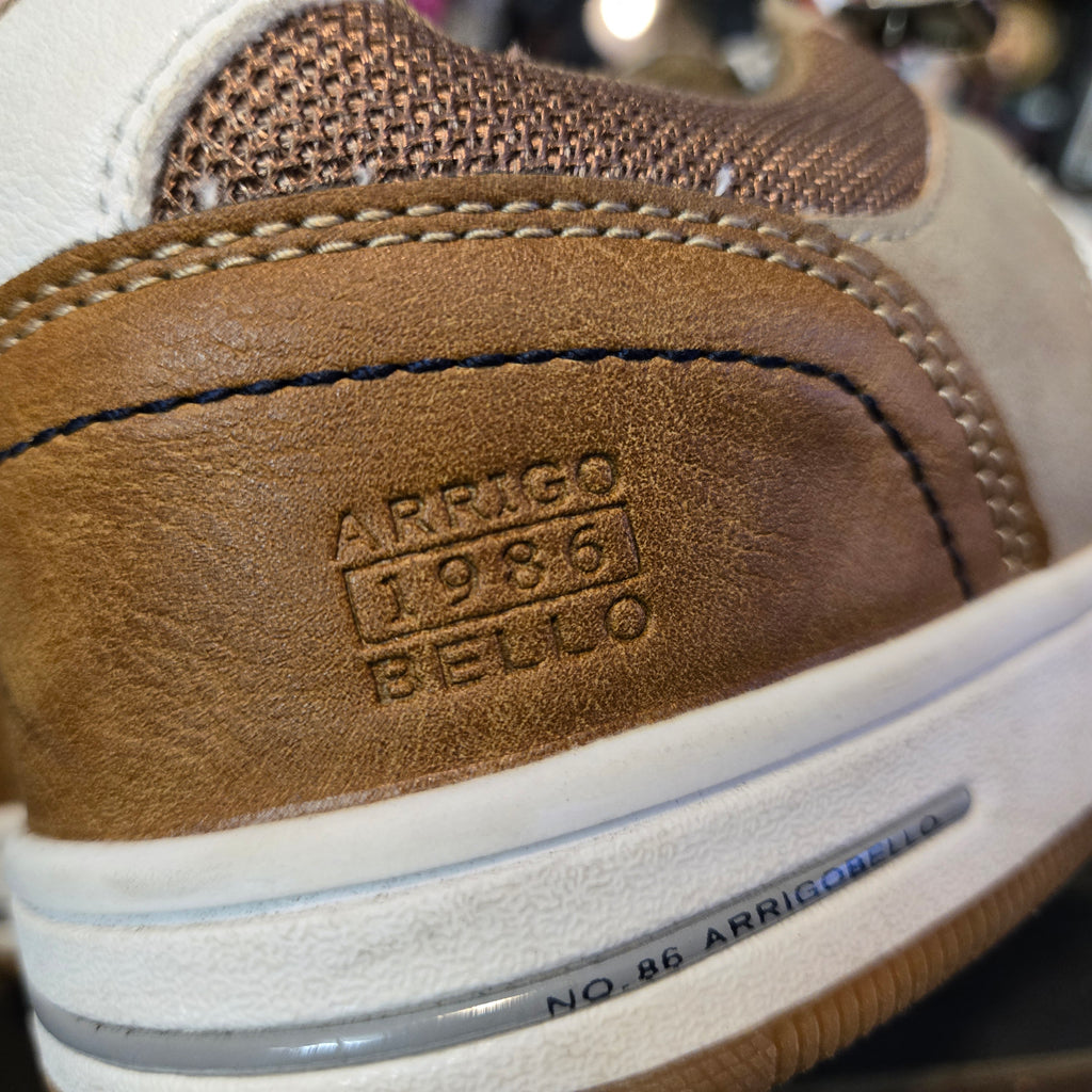 Arrigo Bello Mens Casual Comfort Shoes Fashion Breathable Sneakers Khaki Size 9