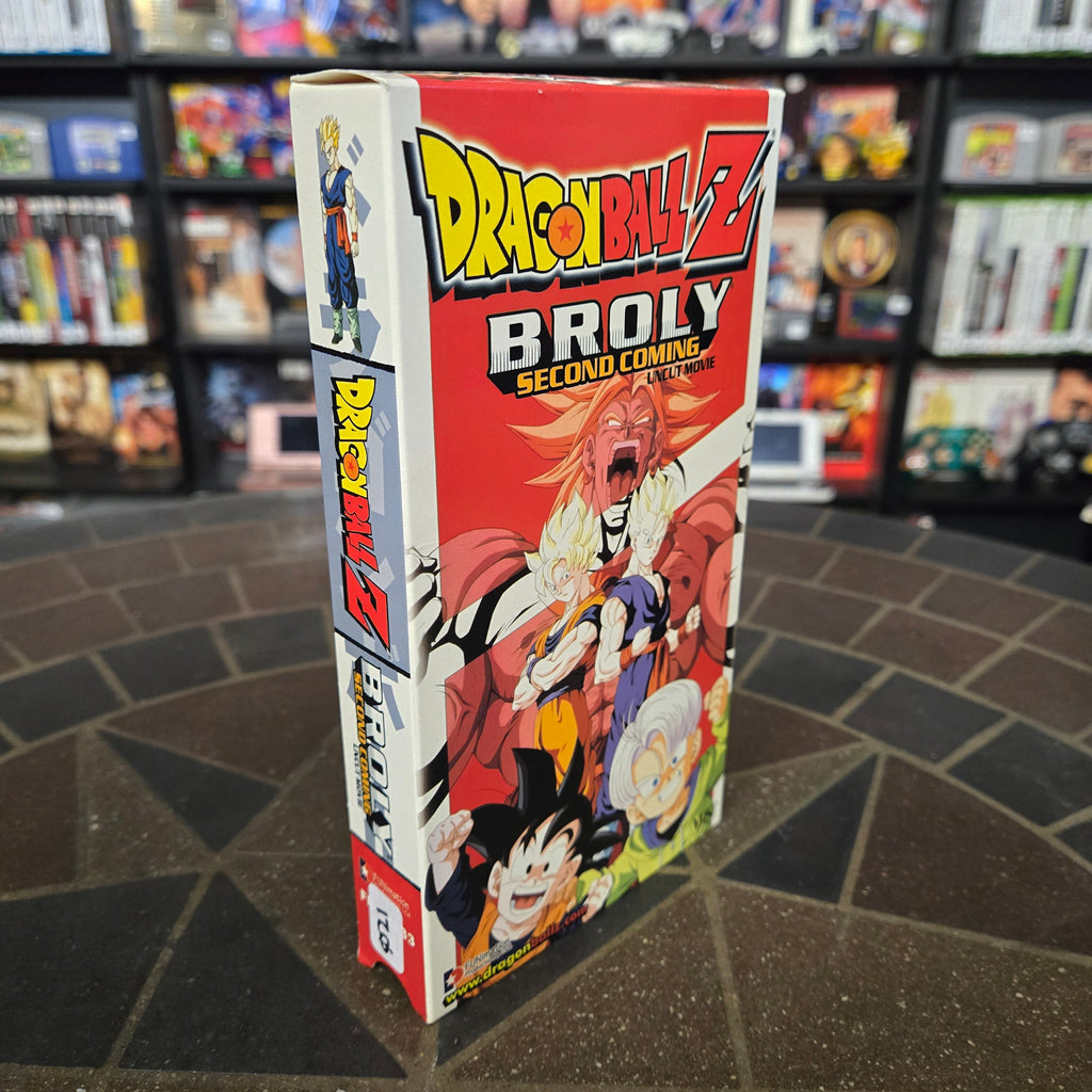 Dragon Ball Z: The Movie - Broly: Second Coming (VHS, 2005, Uncut) Nice Shape!