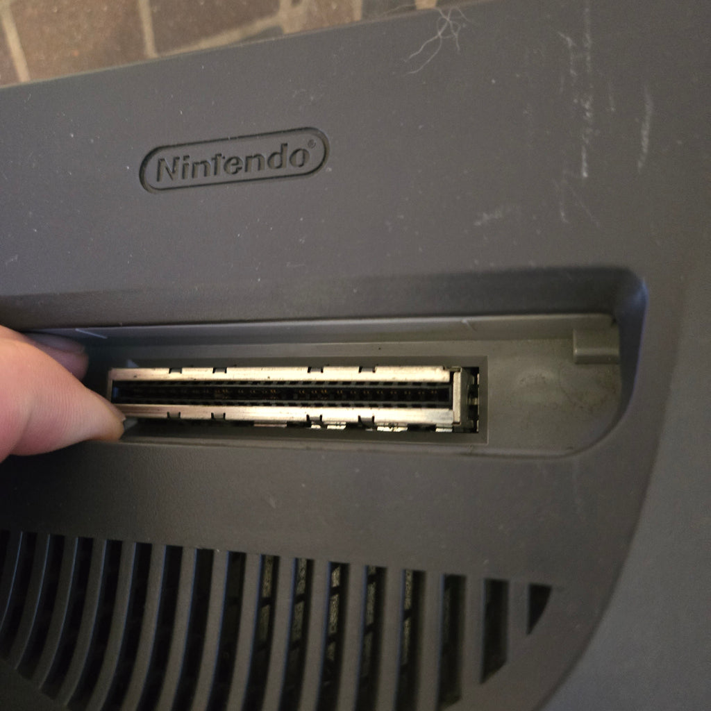 Nintendo 64 N64 Console, Official Controller, Jumper Pak & Cords CLEANED TESTED