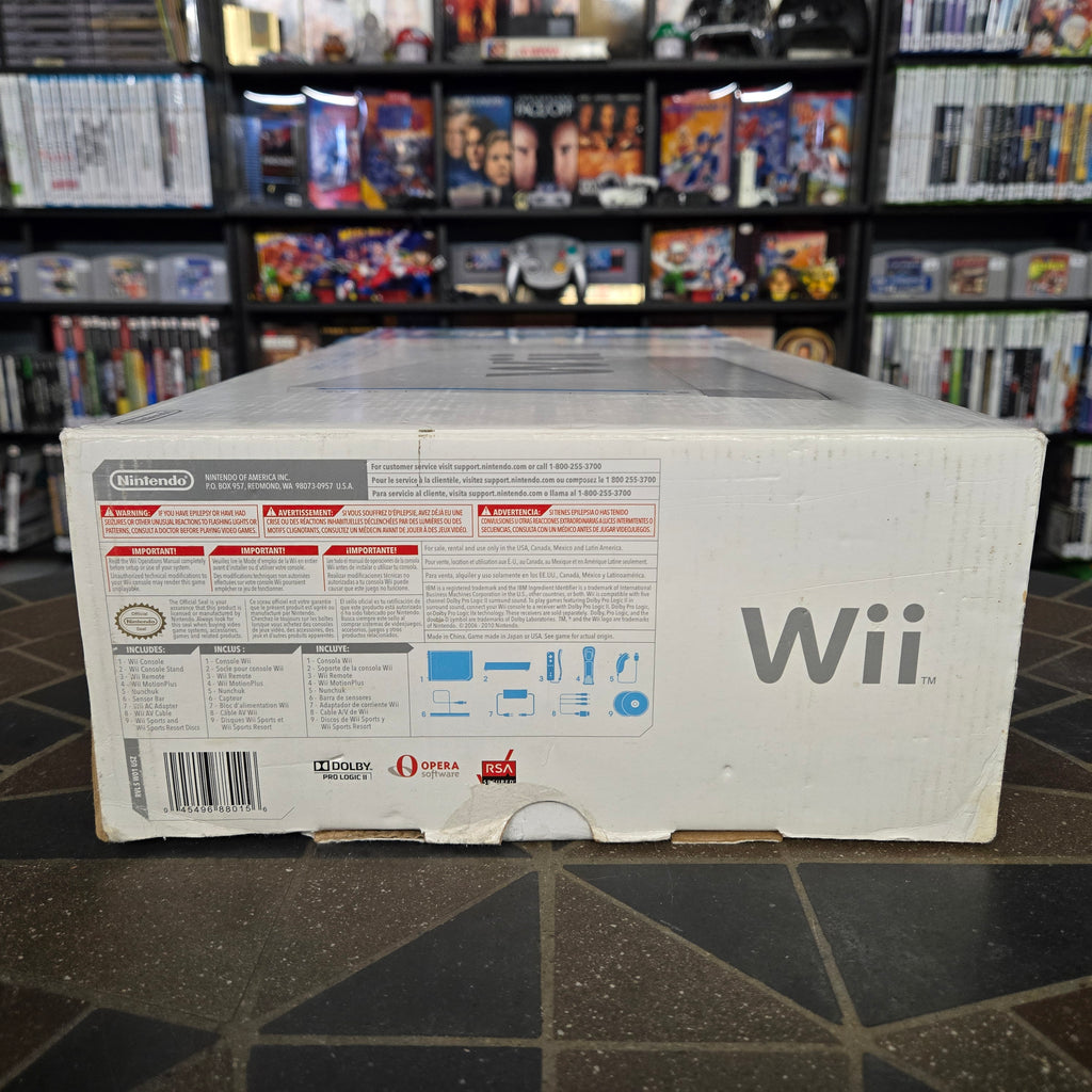 RARE Nintendo Wii Console Sports & Resort Special Value Edition Bundle in Box!