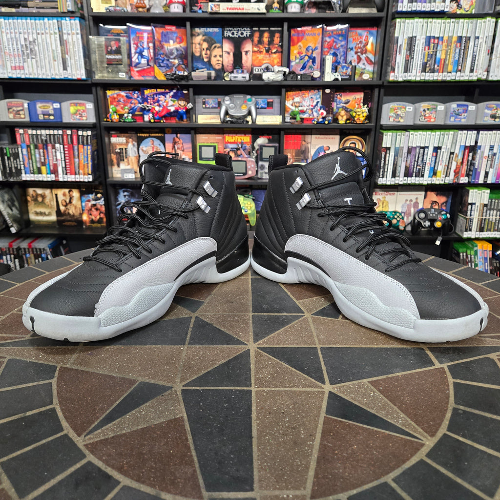 Nike Air Jordan 12 Retro Barrons 2024 Grey/Black Size 13 CT8013-010 Nice Shape!