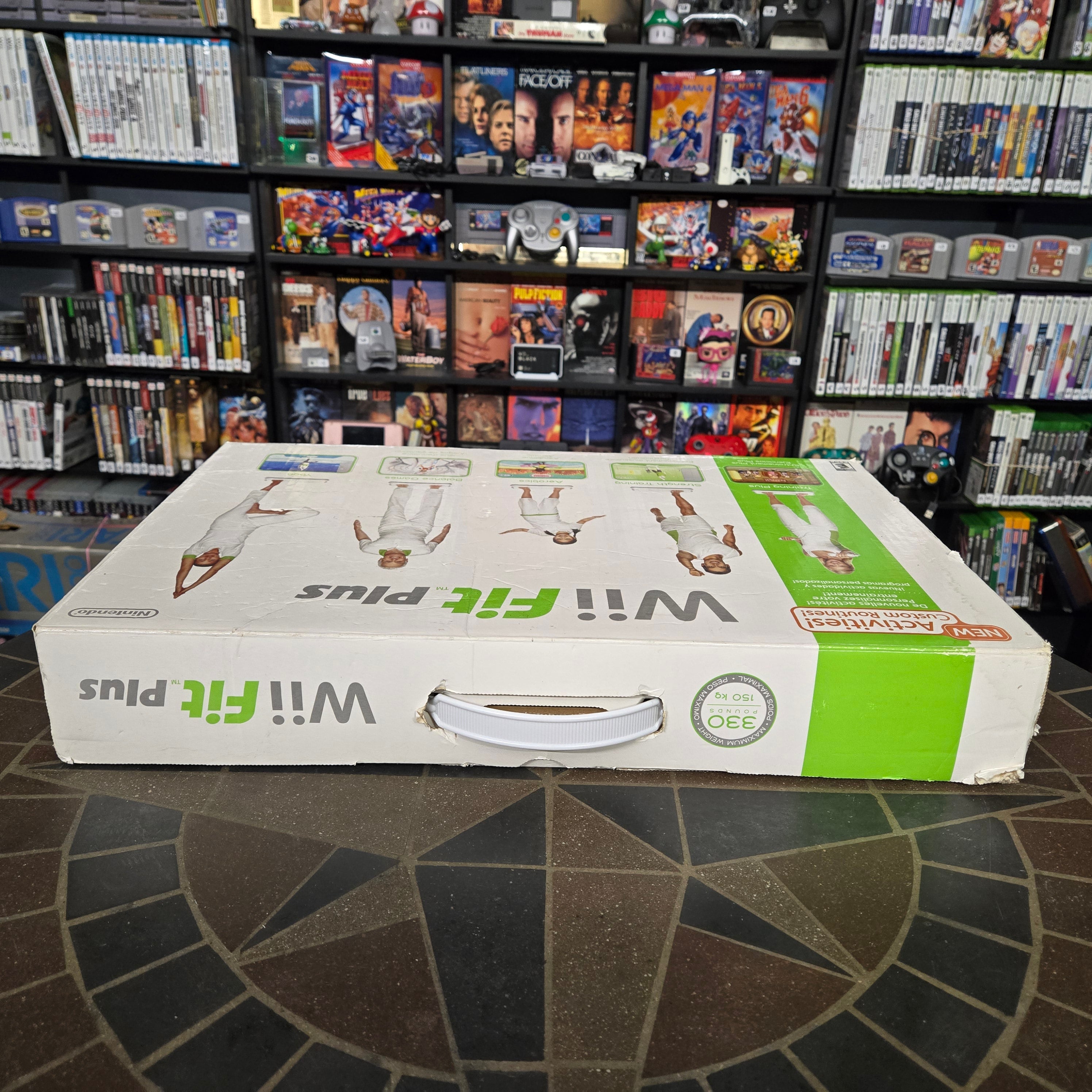 Nintendo Wii Fit & Plus Games w/ Balance Board Complete w/ Box - Tested Working!