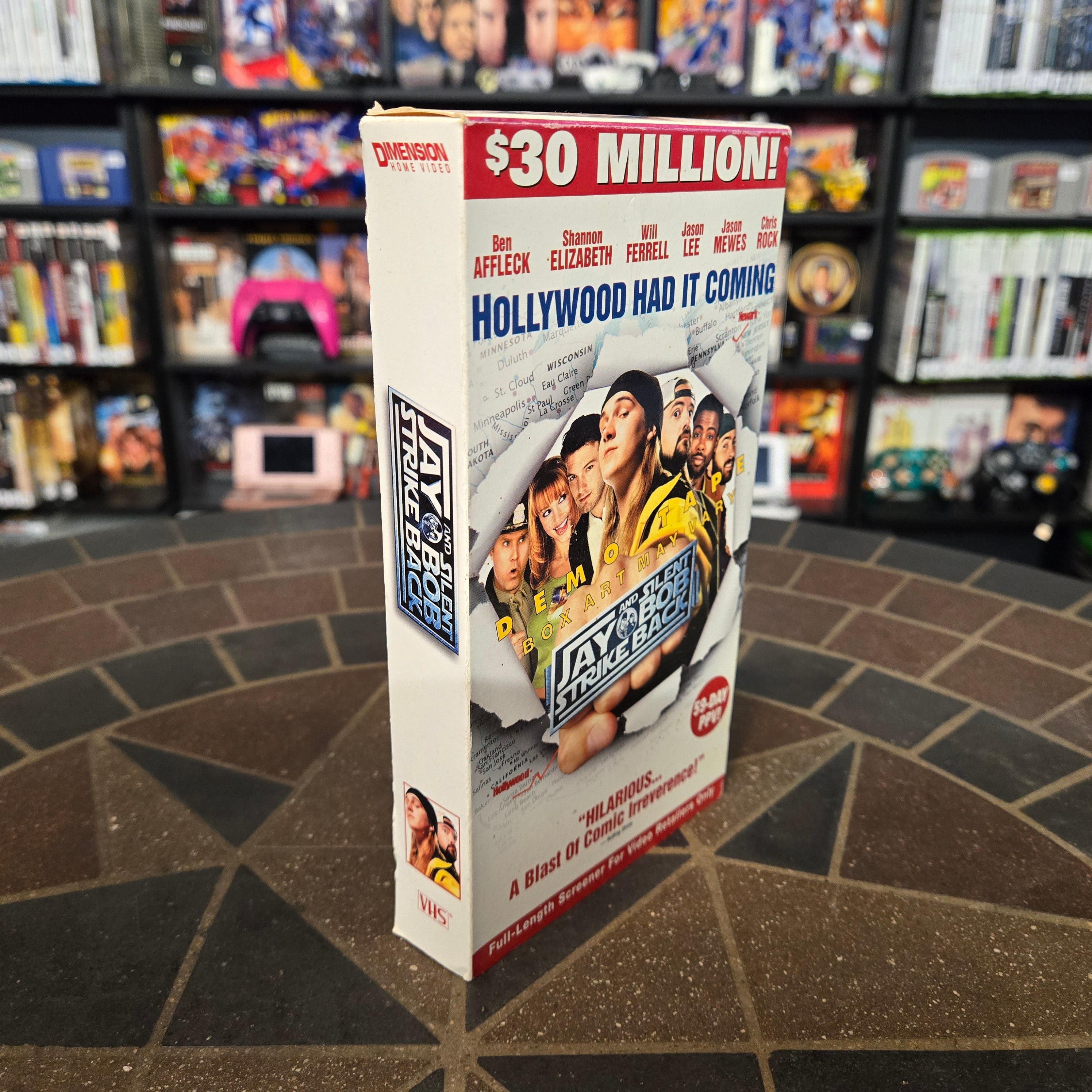 Jay and Silent Bob Strike Back (VHS, 2003) Promo Promotional Screener Tape