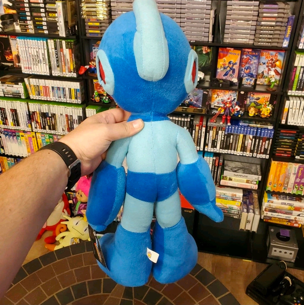 NWT Mega Man CAPCOM Co. LTD. Plush Toy Good Stuff Powered Up 21" Rare 2008 NEW